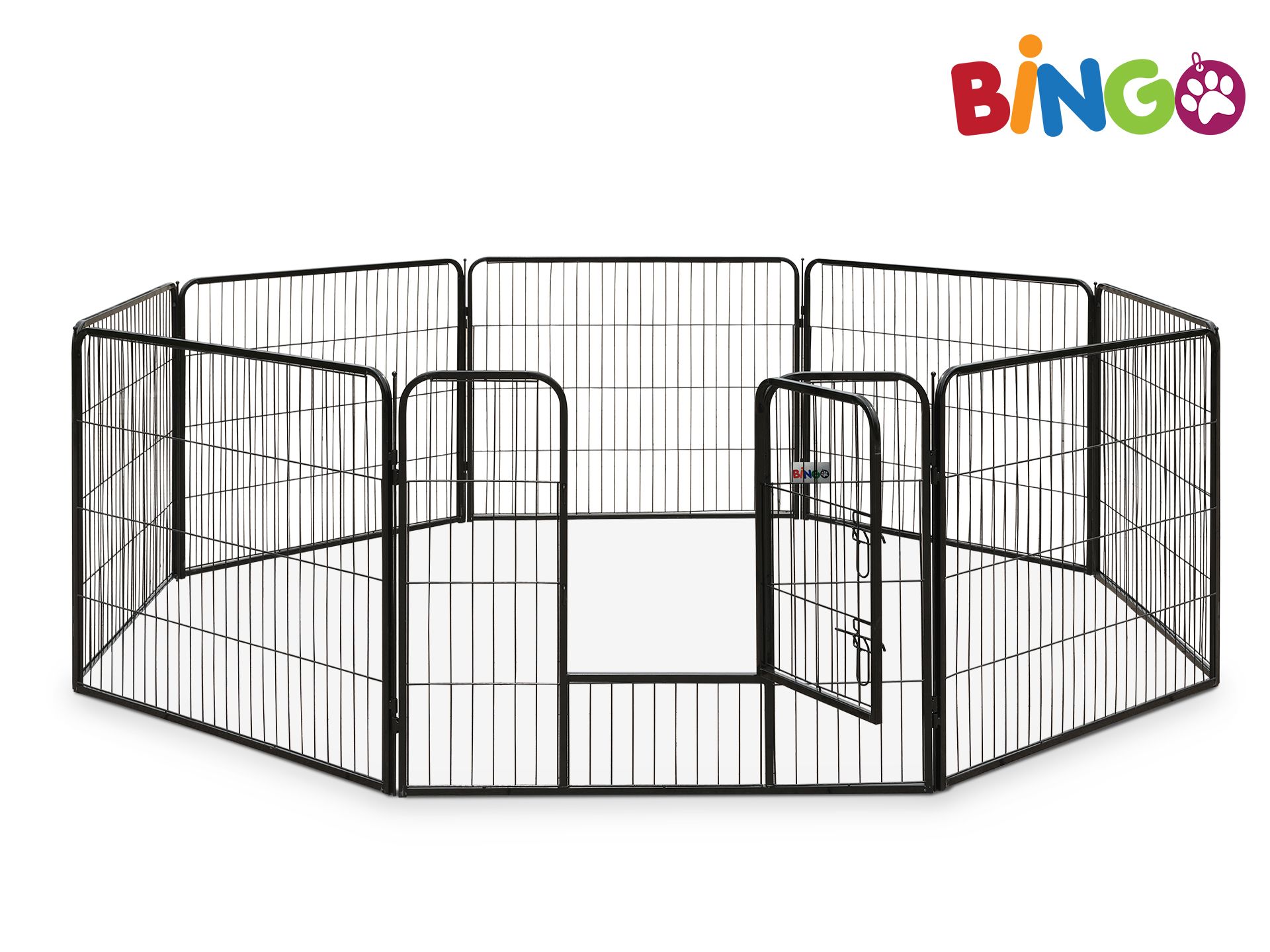 Bingo Dog Pet Play Pen 100 x 80cm - 8 Panel