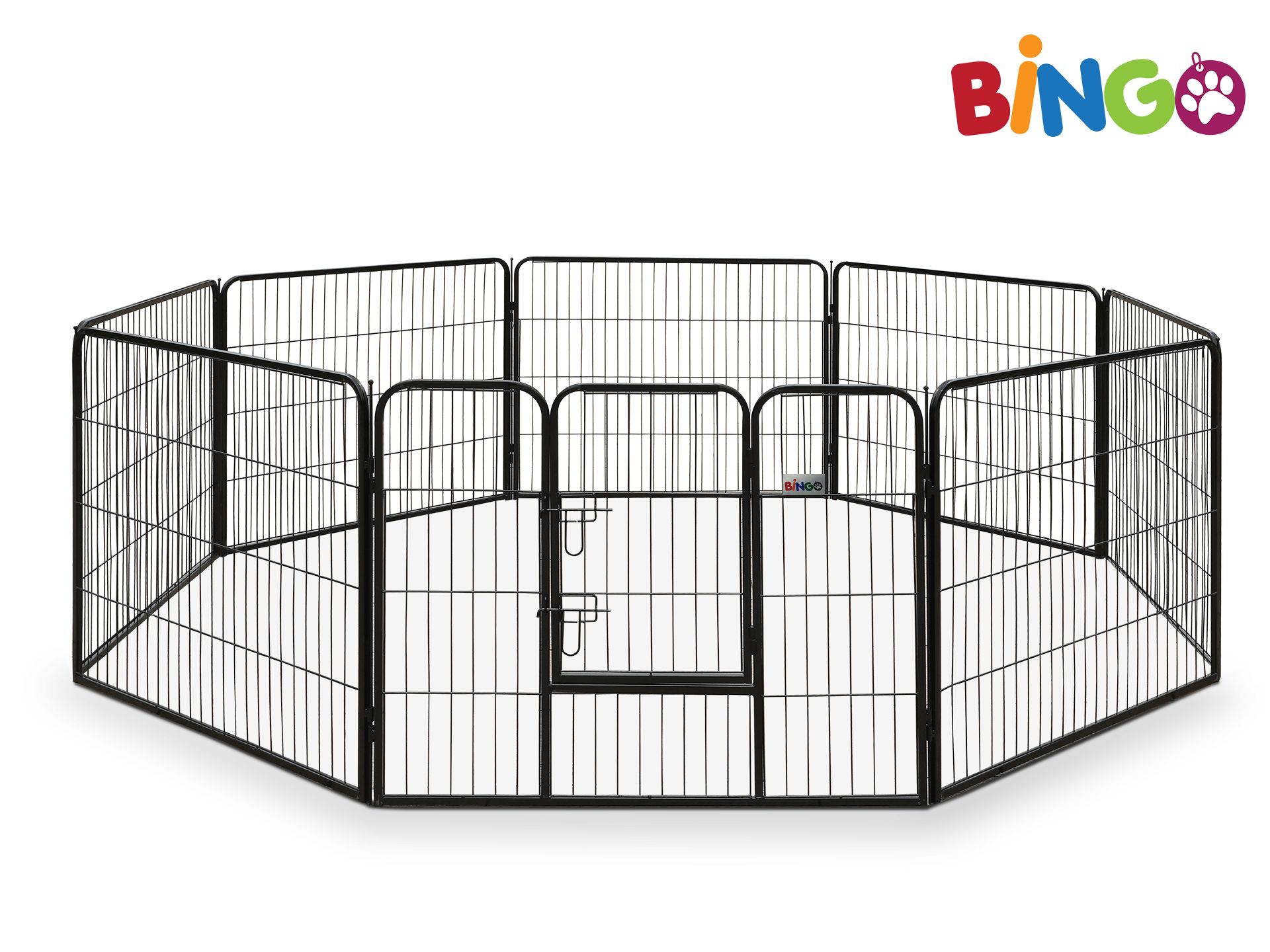 Bingo Dog Pet Play Pen 100 x 80cm - 8 Panel