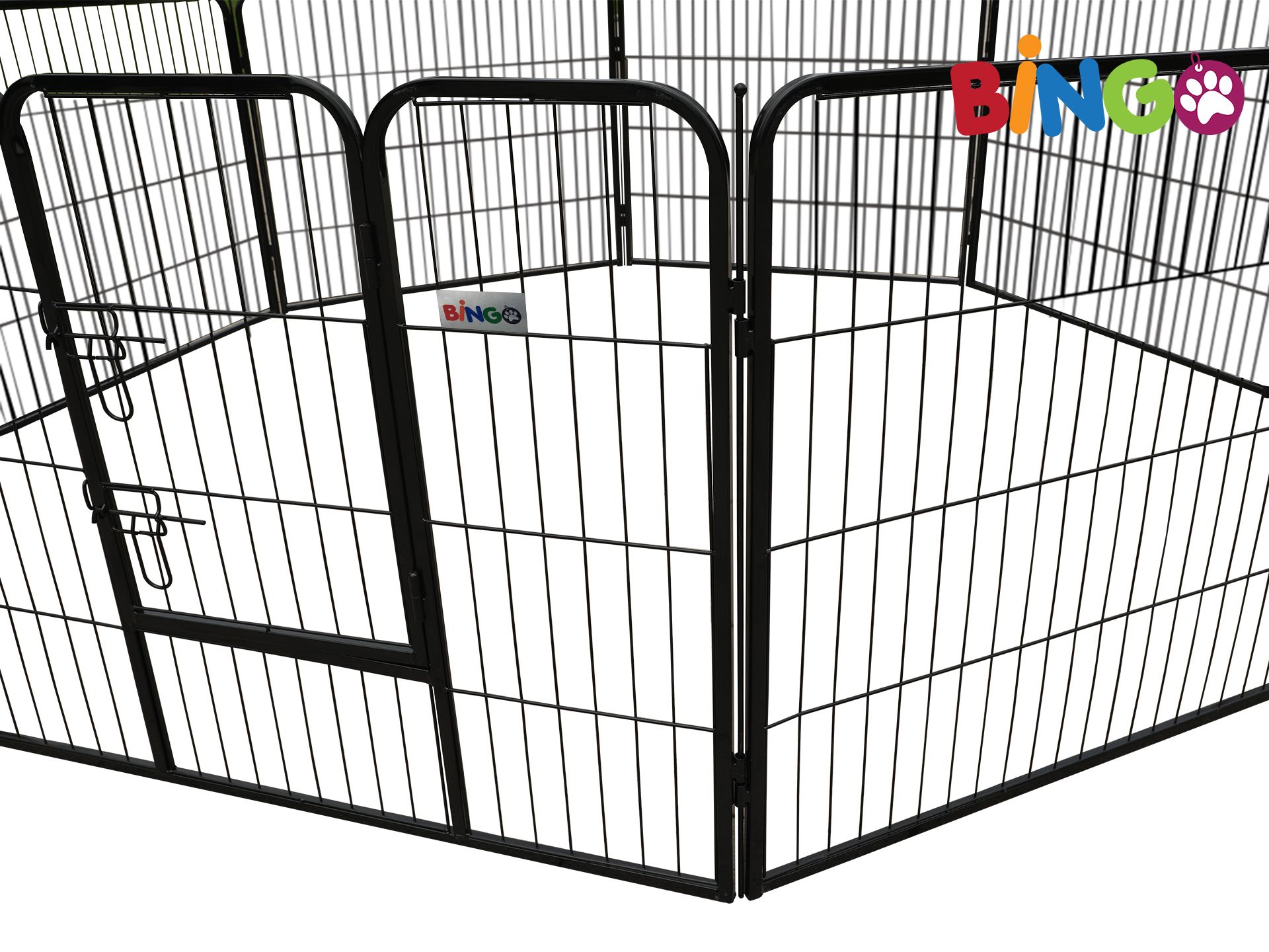 Bingo Dog Pet Play Pen 100 x 80cm - 8 Panel