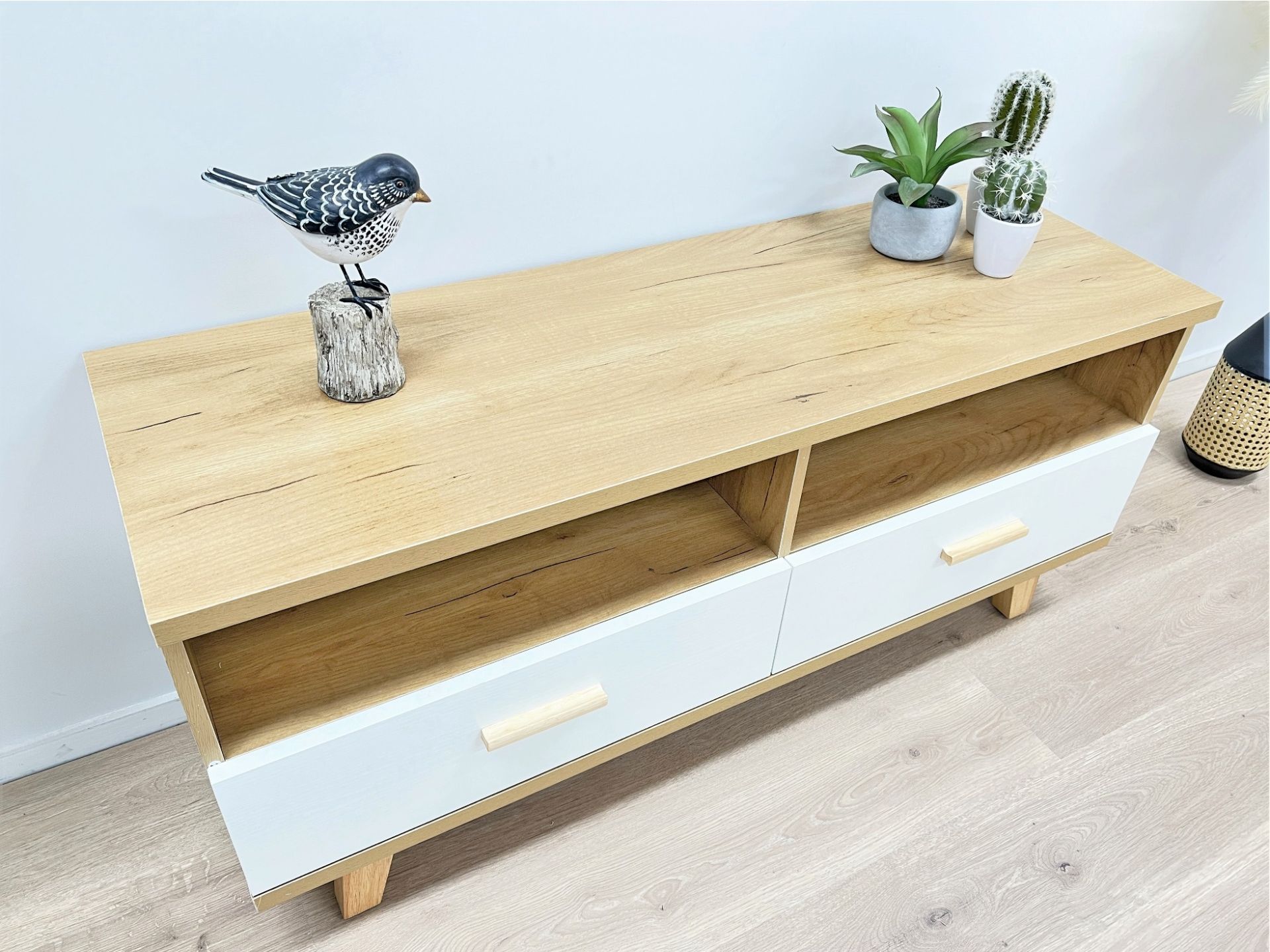 Alton 1.2m Entertainment Unit - Oak