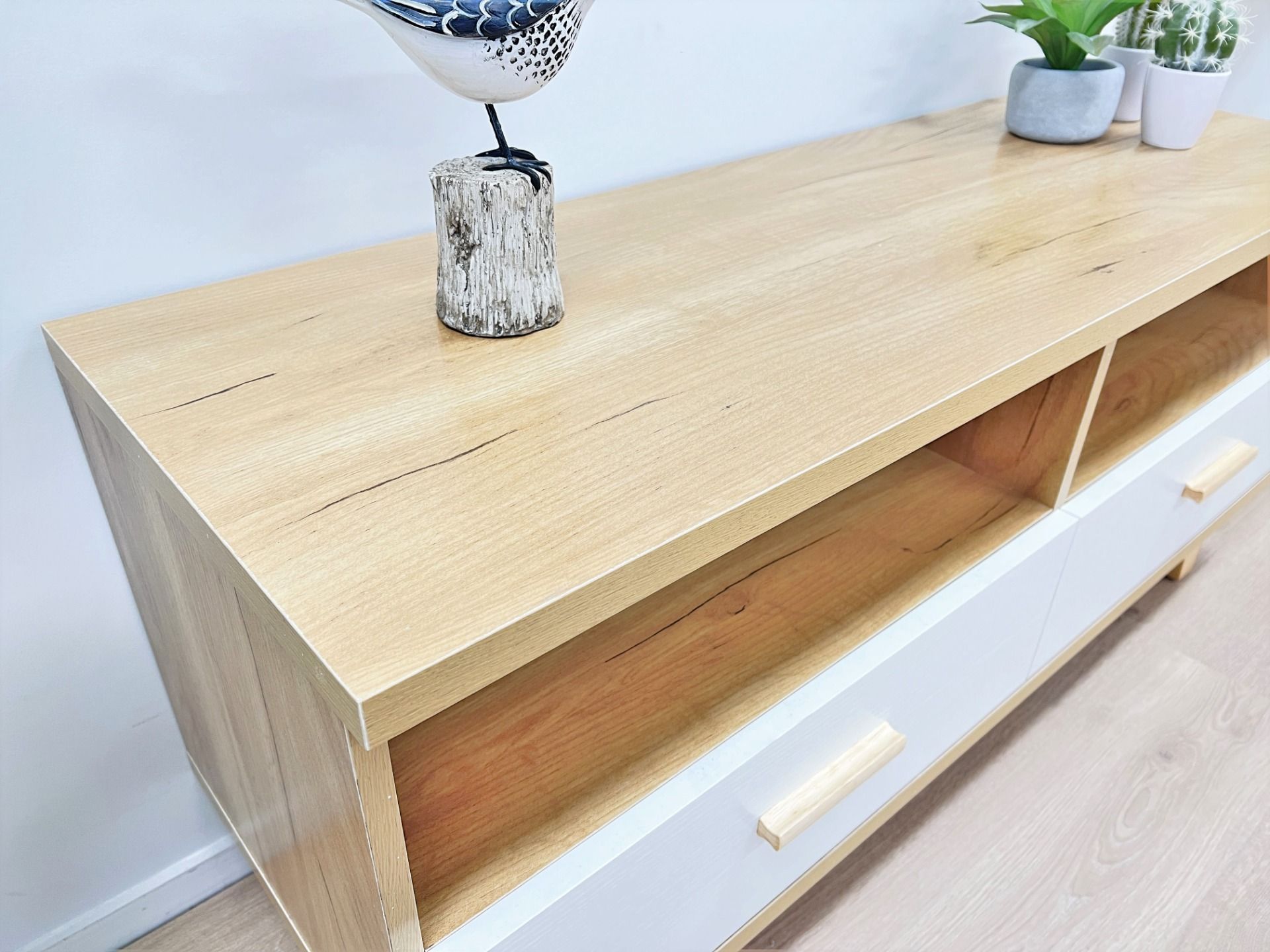 Alton 1.2m Entertainment Unit - Oak