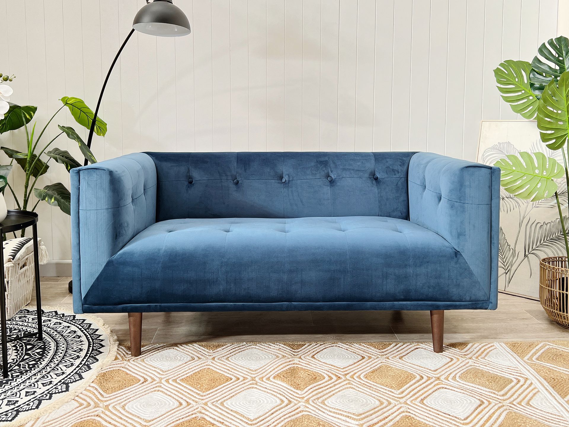Manarola 3 Seater Sofa - Blue