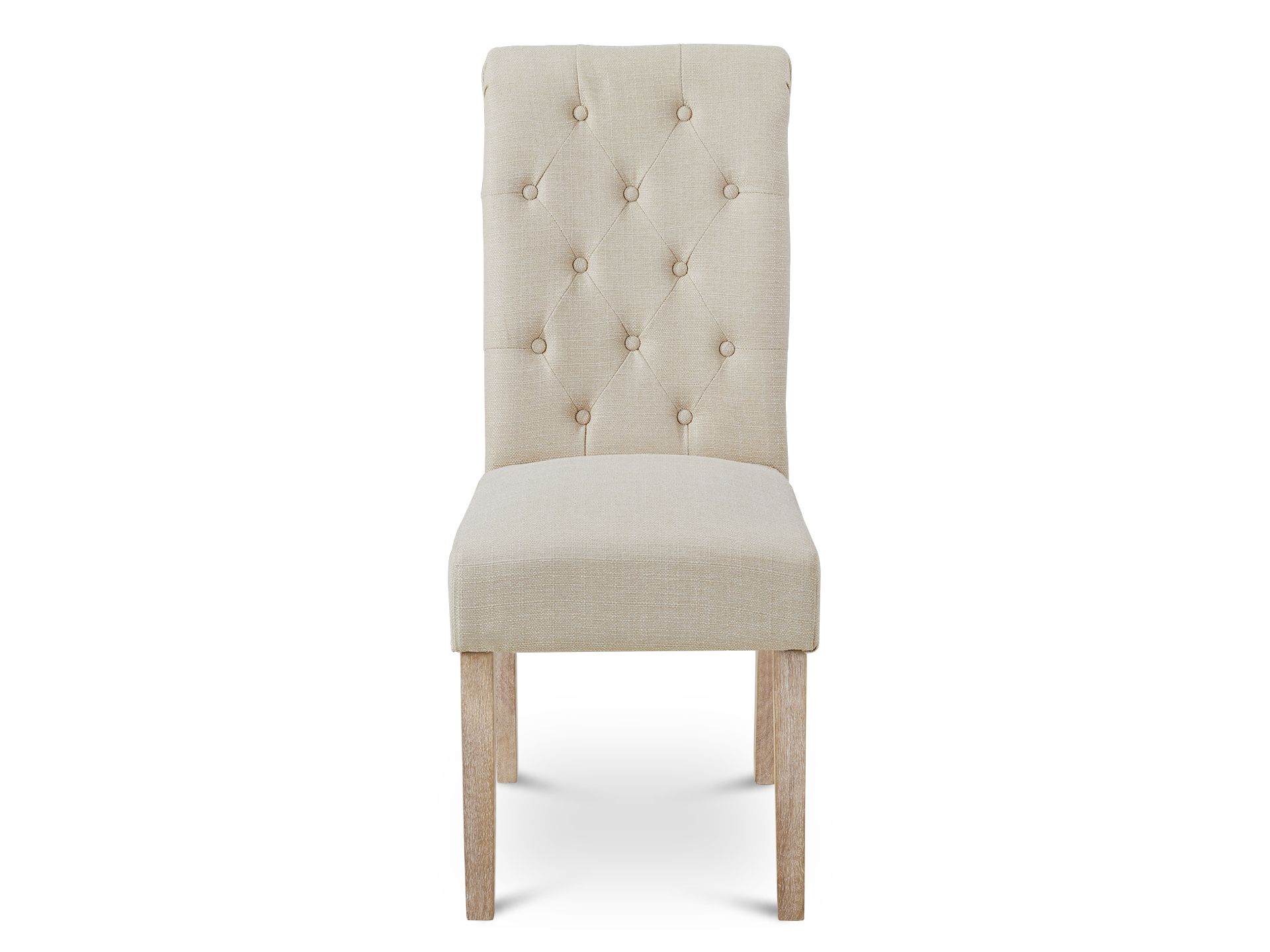 Zoey 6 Piece Upholstered Dining Chair - Beige