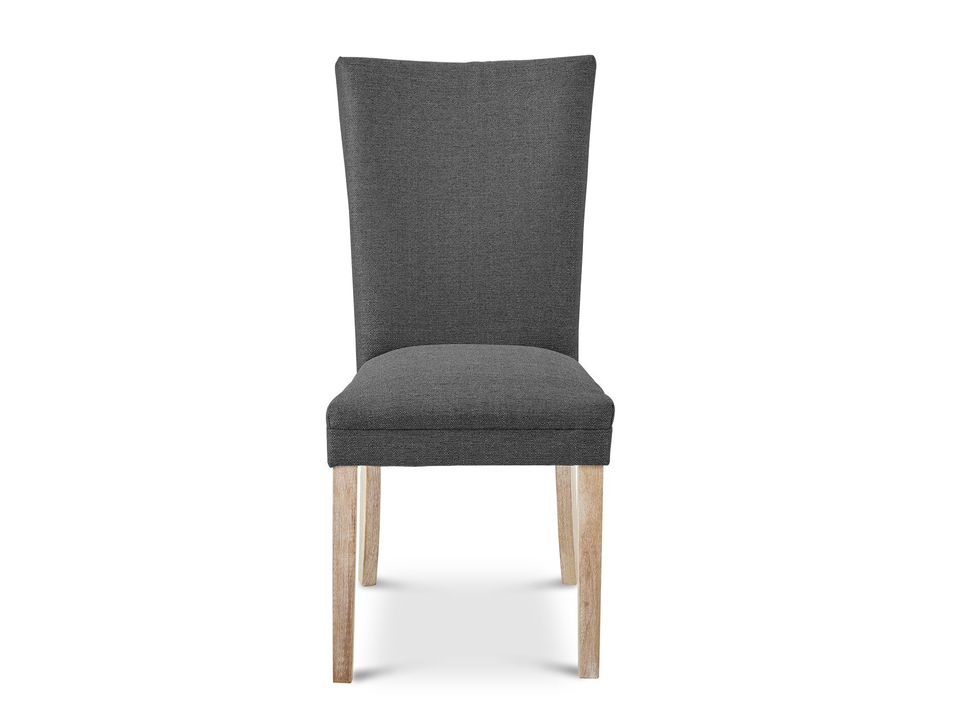 Grace Upholstered Dining Chair - Set of 2 - Dark Grey