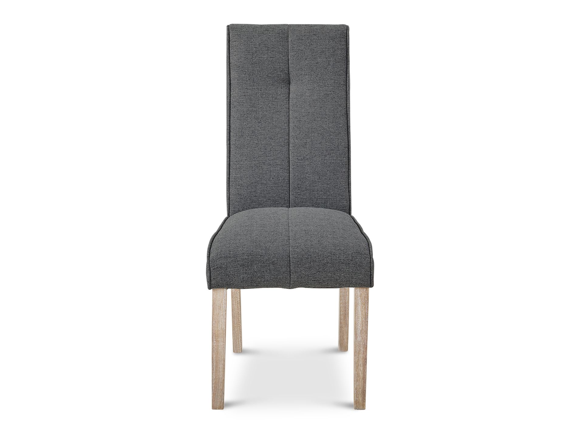 Gianna Upholstered Dining Chair - Set of 2 - Dark Grey
