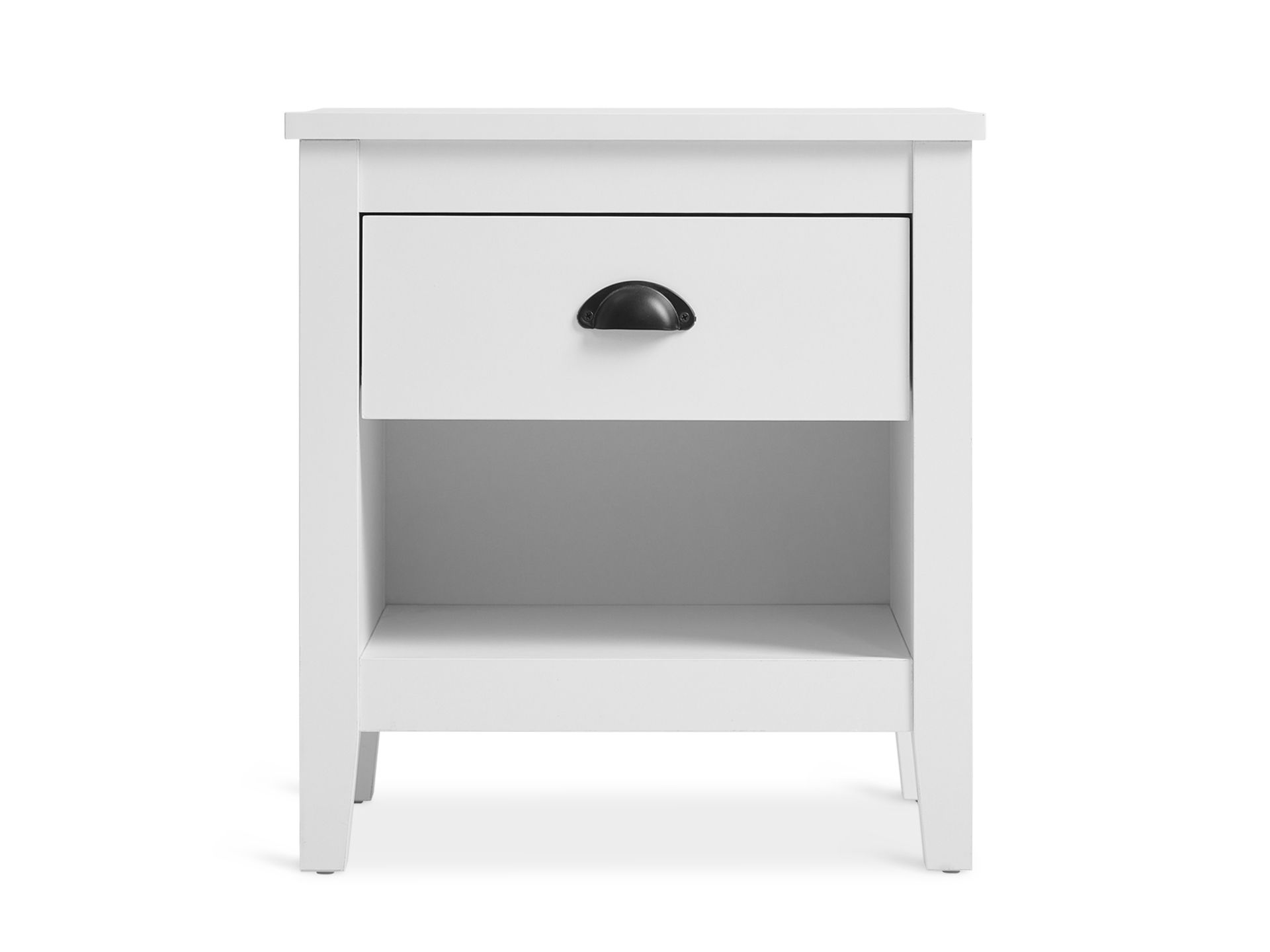 Congo Bedside Table - White
