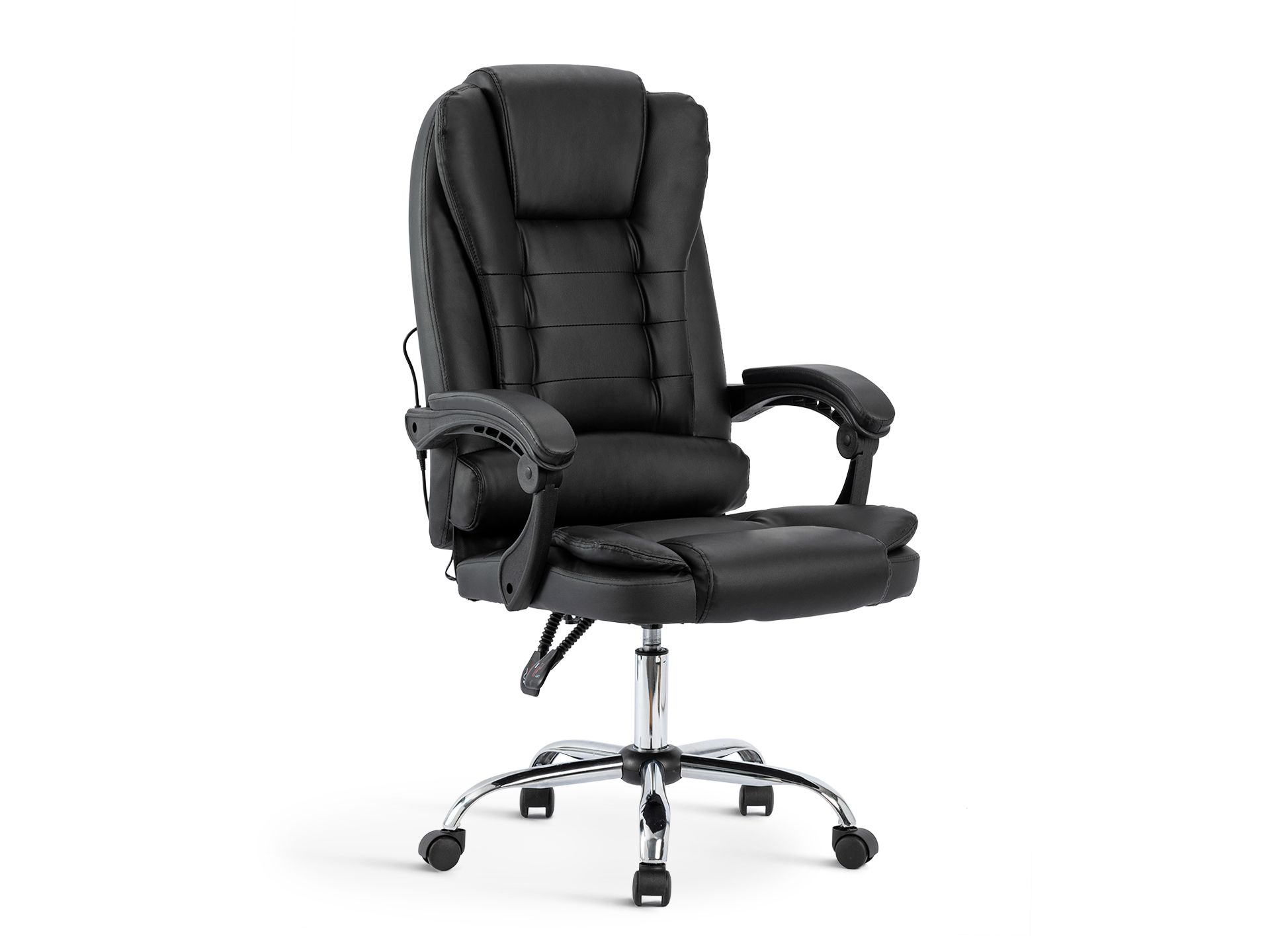 Carleen Massage Office Chair Black