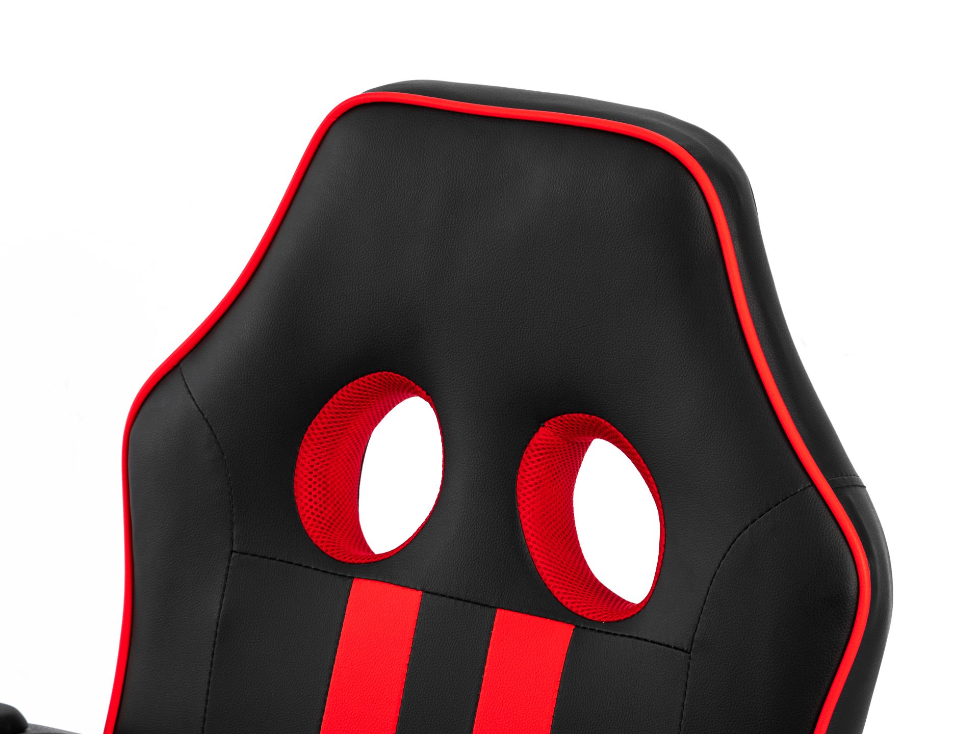 Detroit Gaming Chair - Black + Red