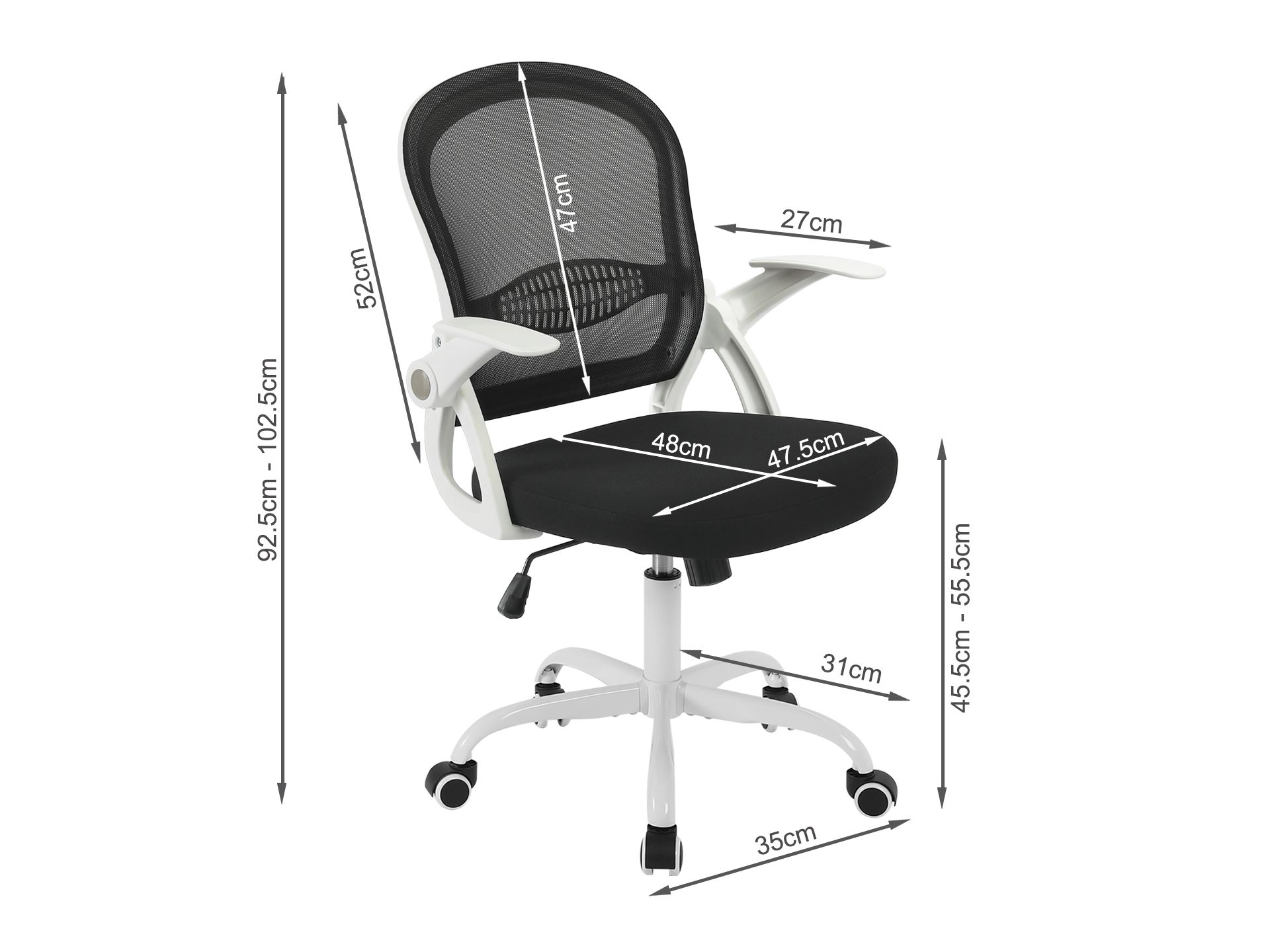 Sean Office Chair - Black