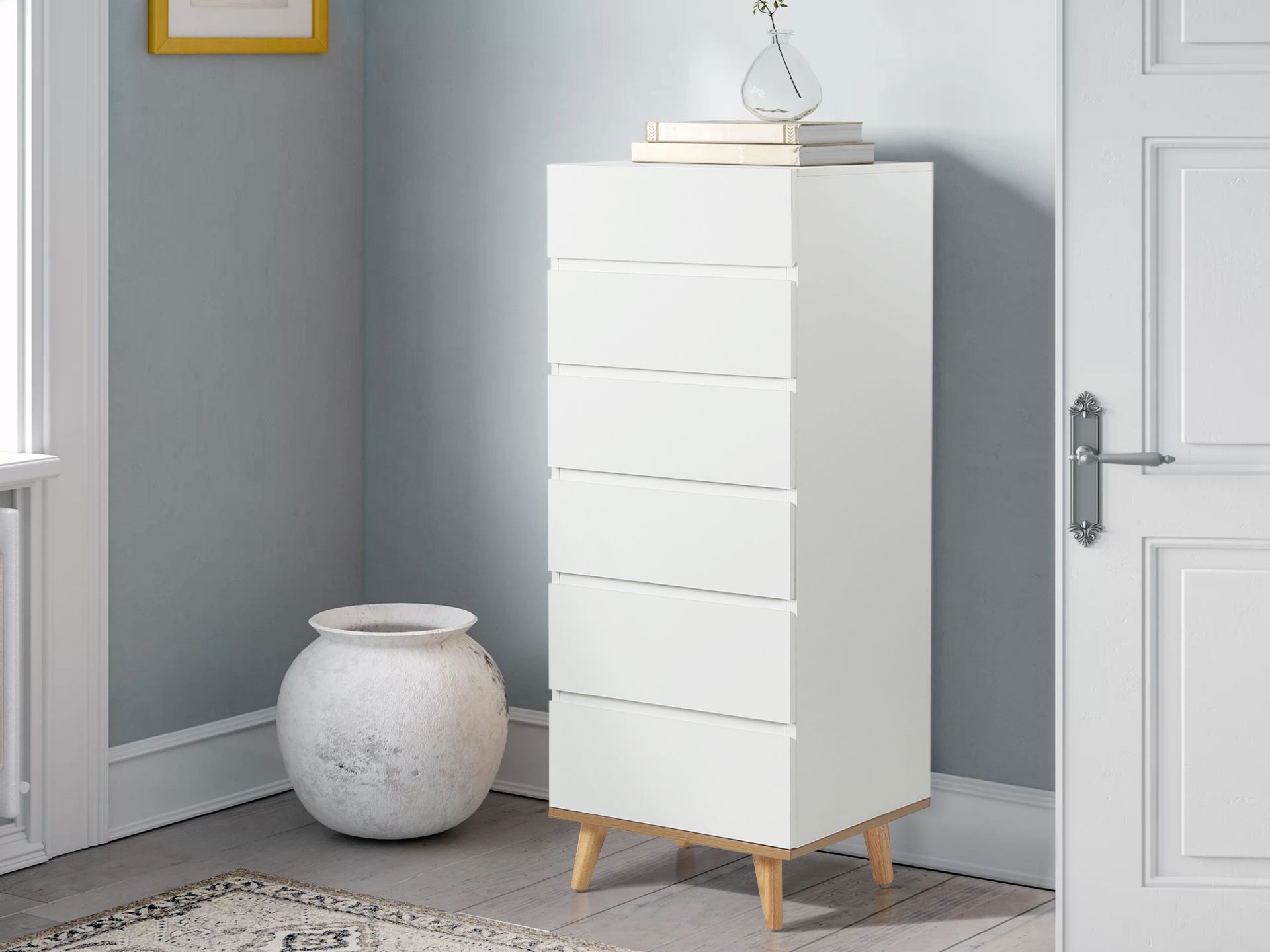 White slim tallboy sale