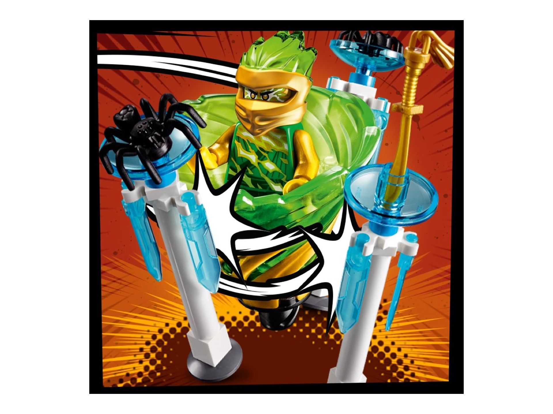 Lego ninjago lloyd deals spinjitzu slam