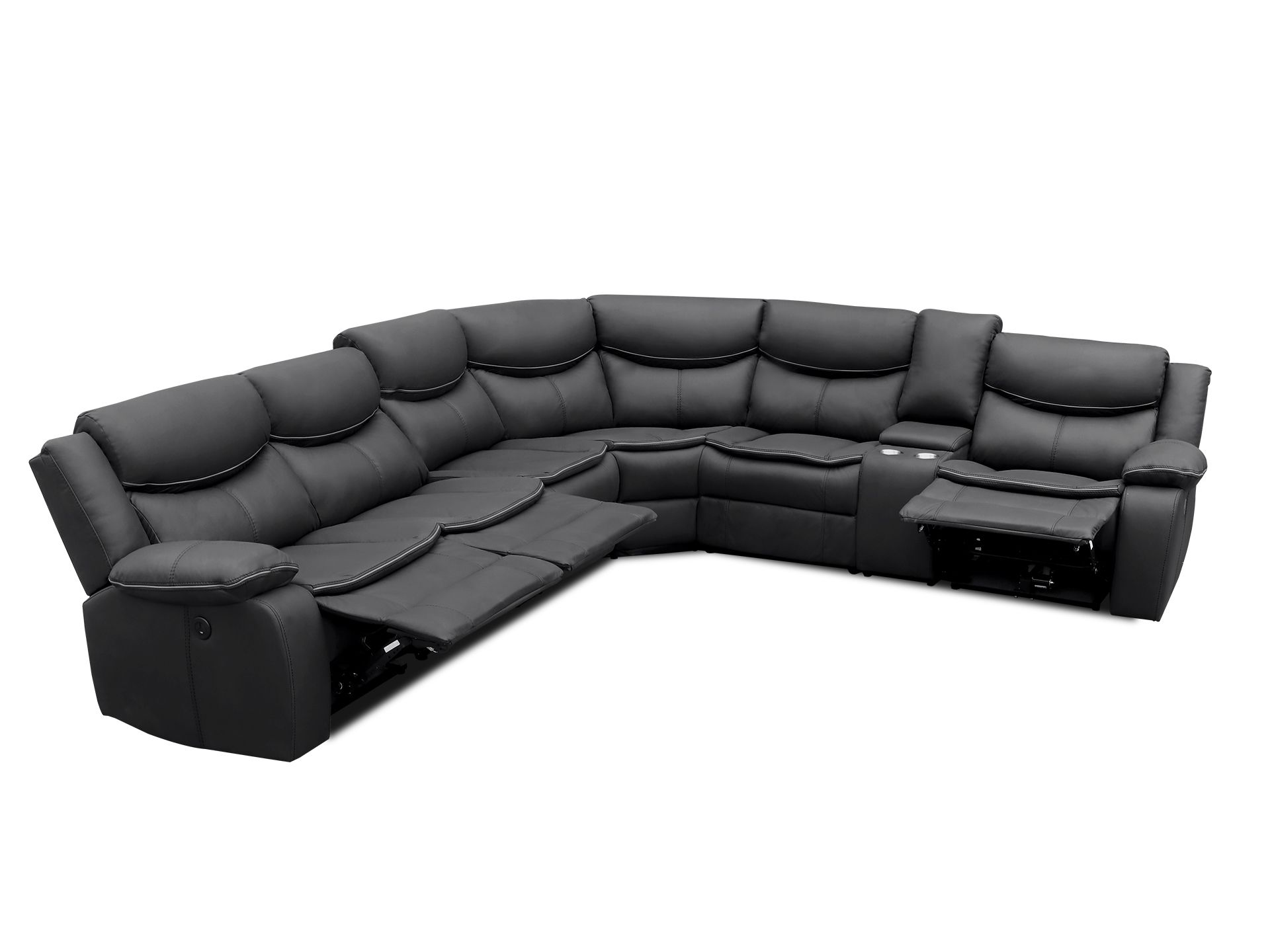 Modular lounges top with recliners