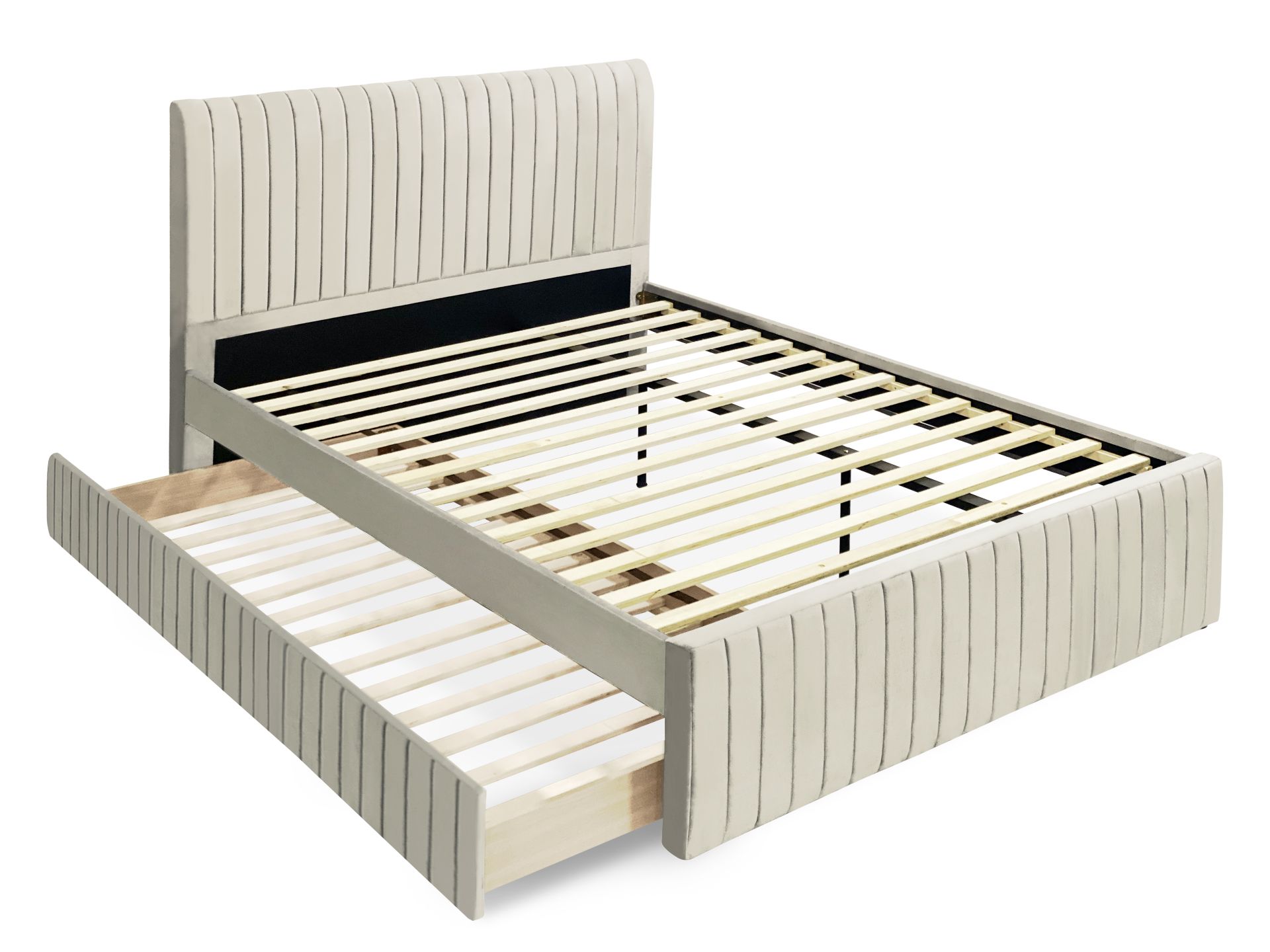 Queen trundle sale bed frame