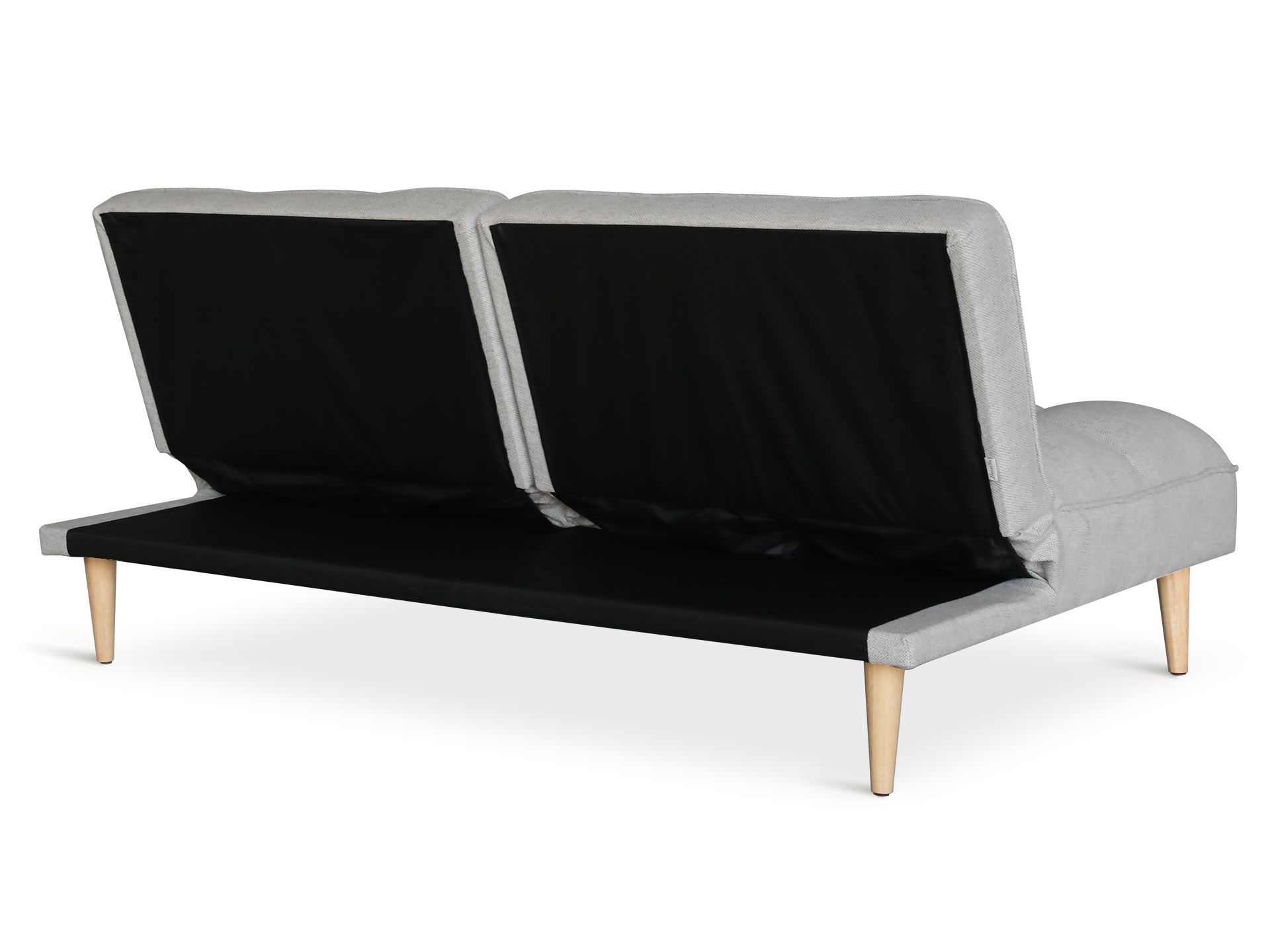 Barton 3 Seater Sofa Bed - Light Grey