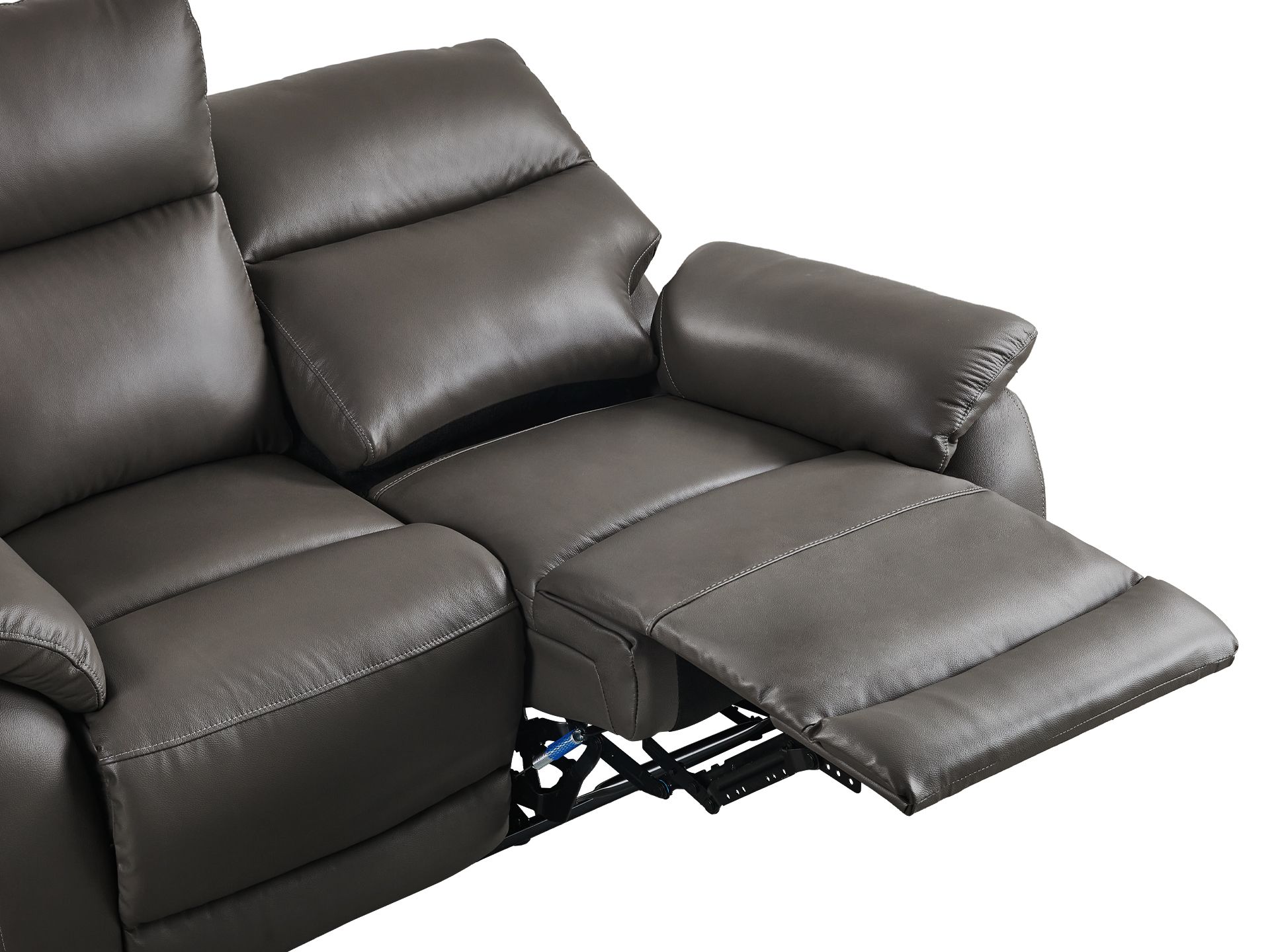 New classic atlas best sale grey dual reclining sofa