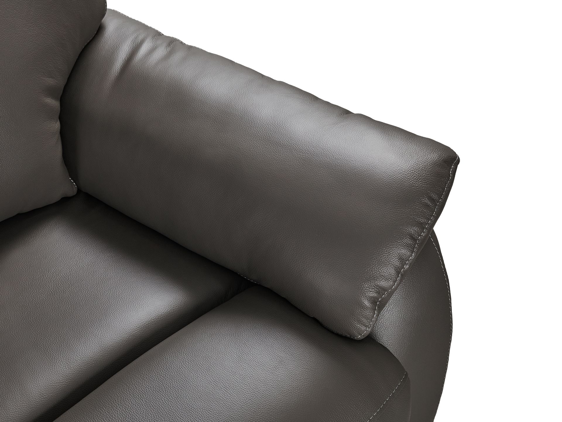 New classic atlas cheap grey dual reclining sofa