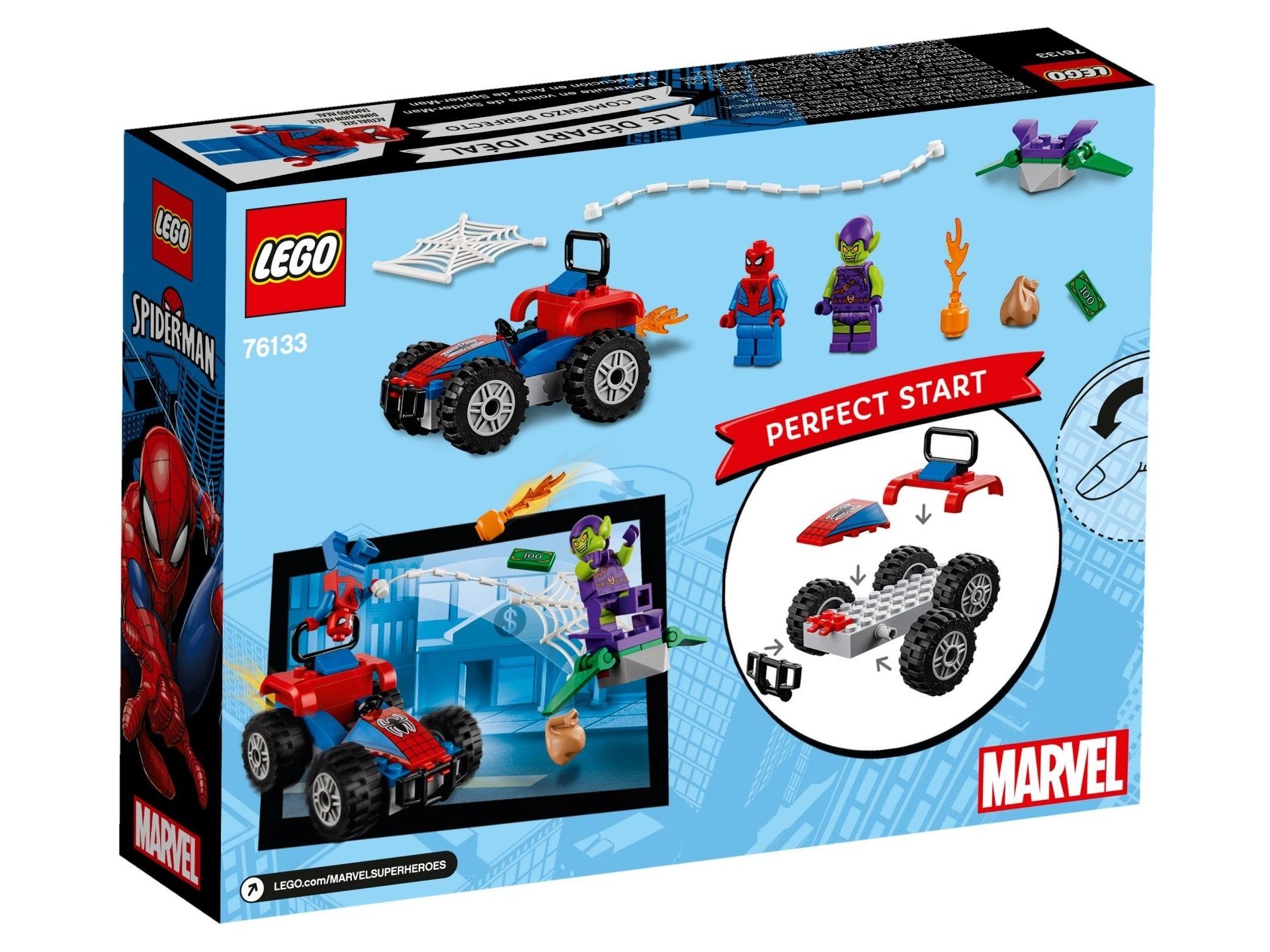 Lego spiderman 76133 instructions online