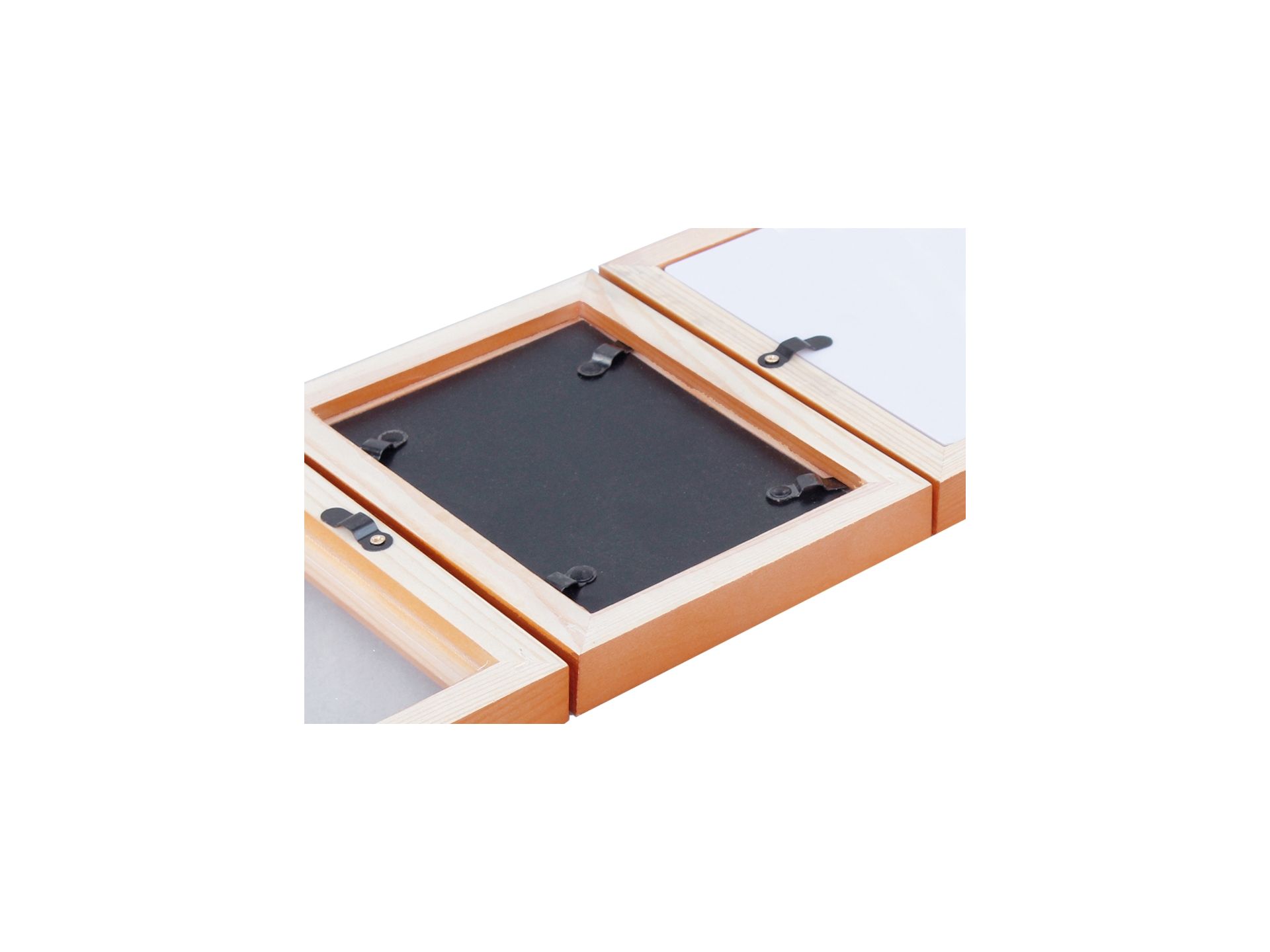 Baby Handprint and Footprint Clay Photo Frame Kit - CARAMEL