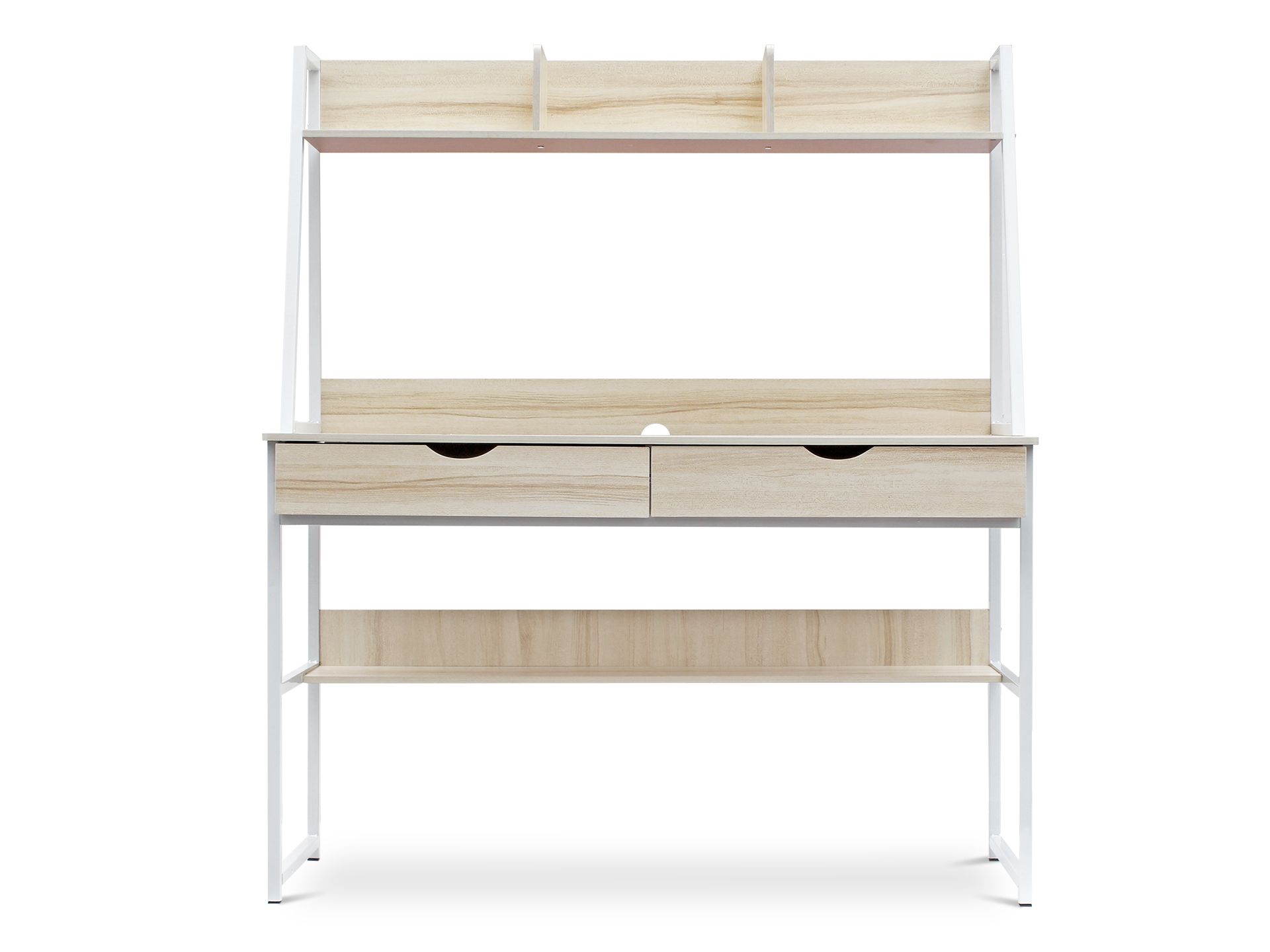 Siya 120cm Computer Desk with Drawers - Oak