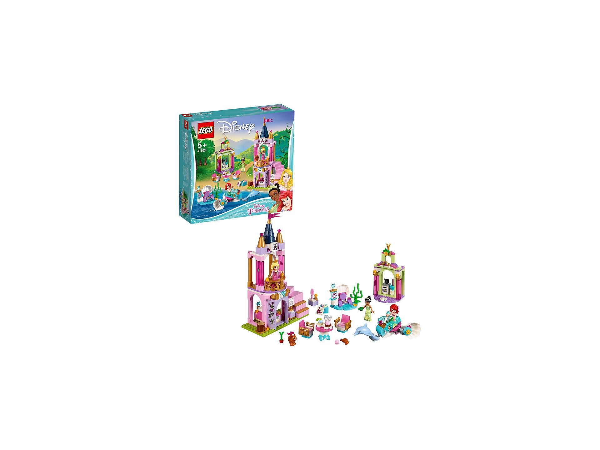 LEGO Disney Ariel Aurora and Tiana s Royal Celebration 41162