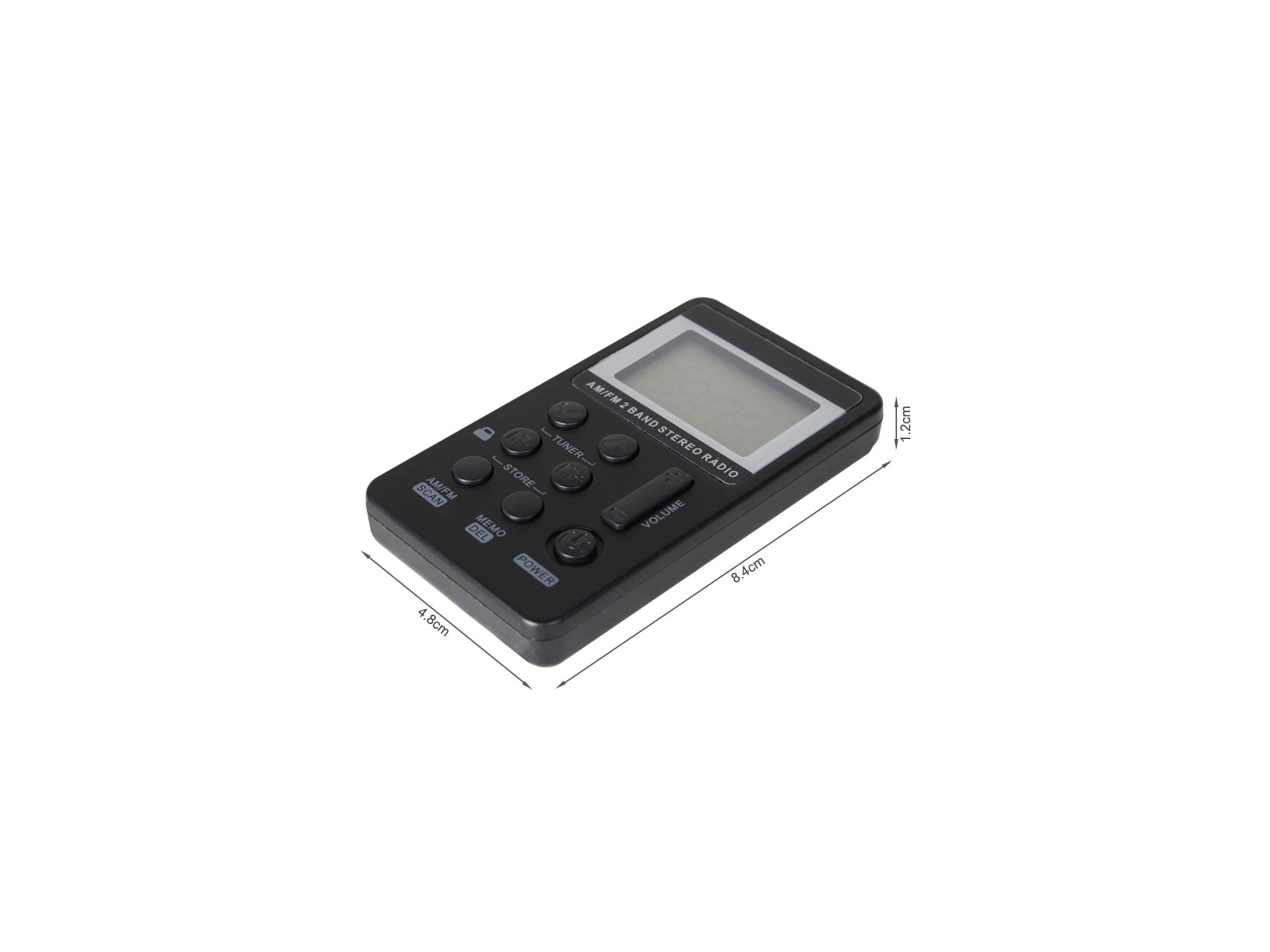 Rechargeable Mini AM FM Radio Pocket Headset Walkman