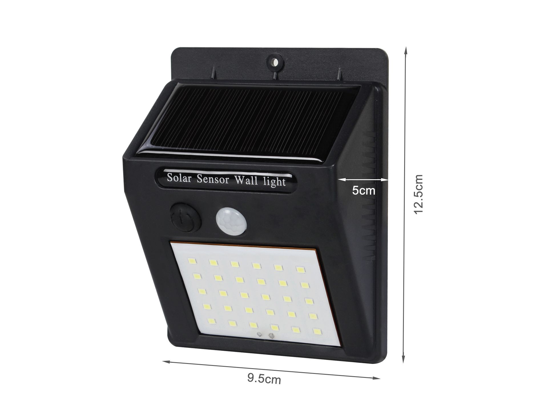 30 LED Wall Mounted Motion Solar Light  - Set of 2