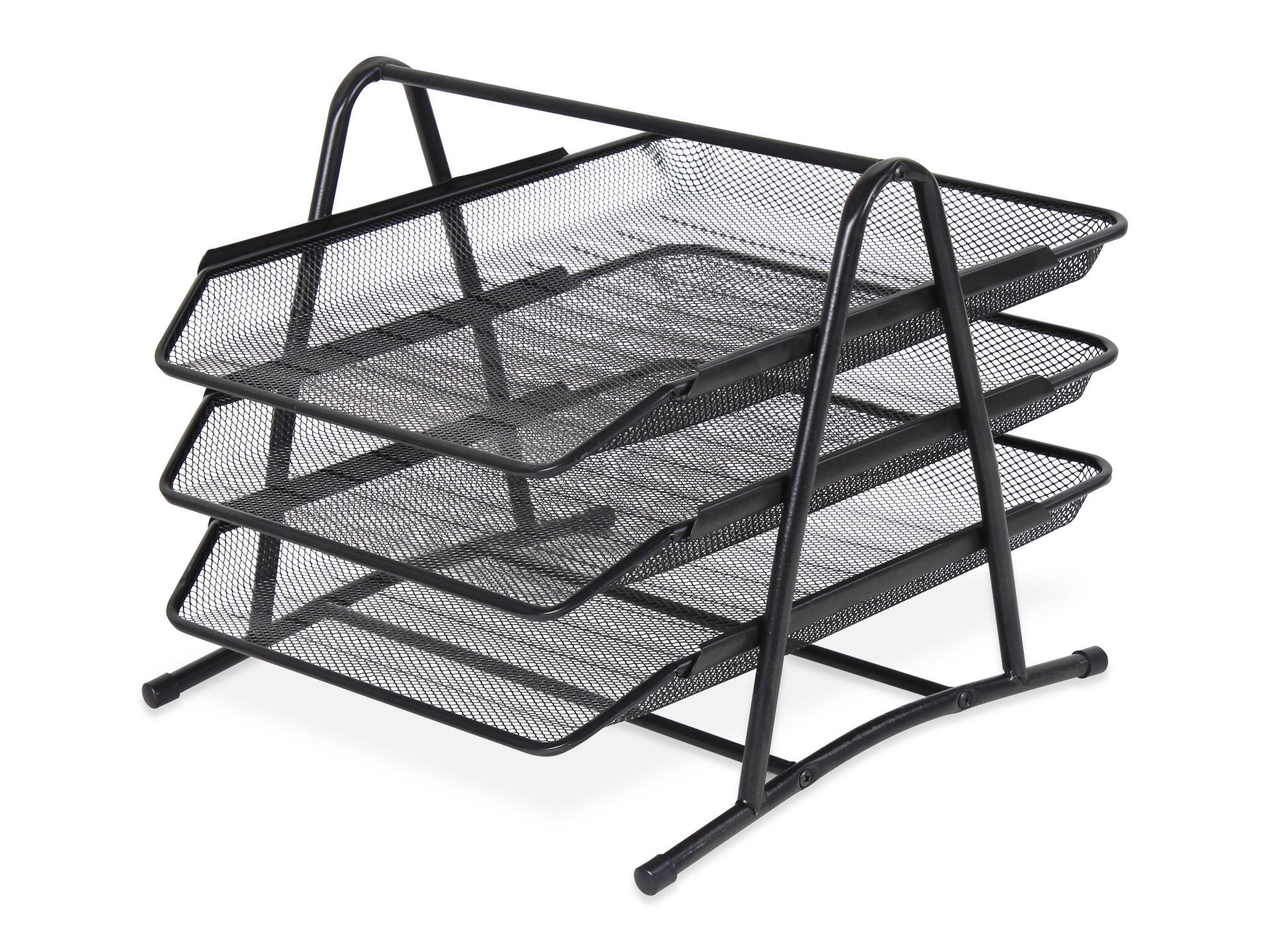 Desk Organiser File Tray Storage Rack 3 Tier