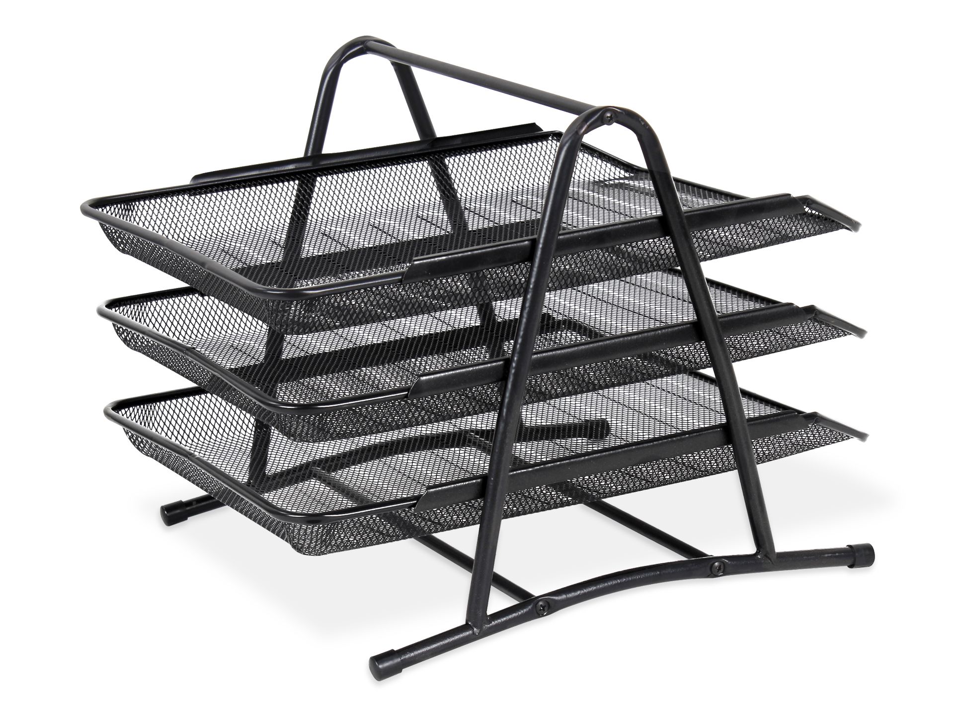 Desk Organiser File Tray Storage Rack 3 Tier
