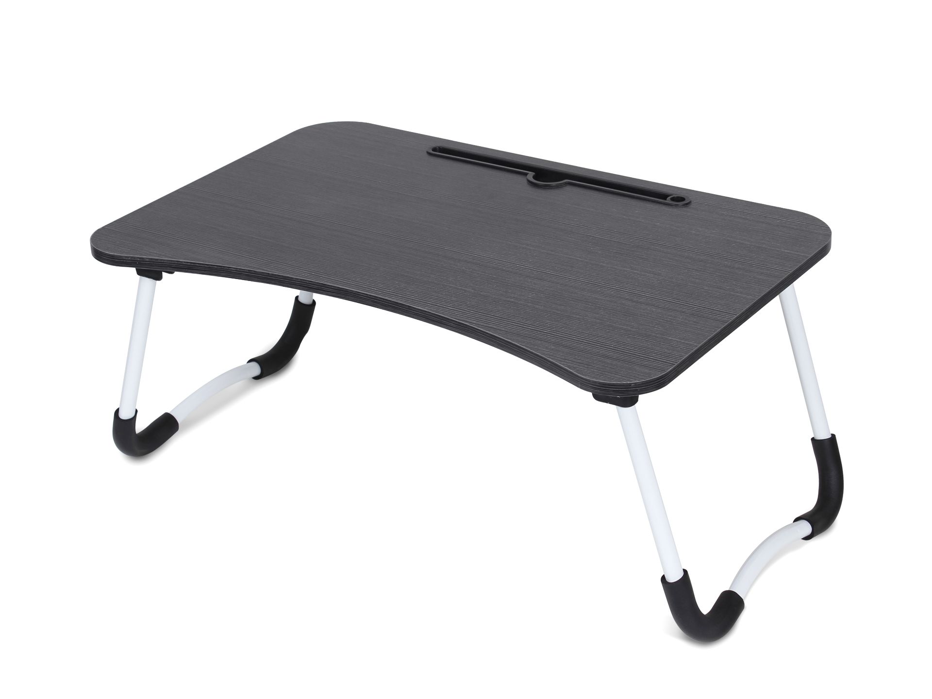 Portable Anti-Slip Laptop Desk Laptop Tray Table - Black