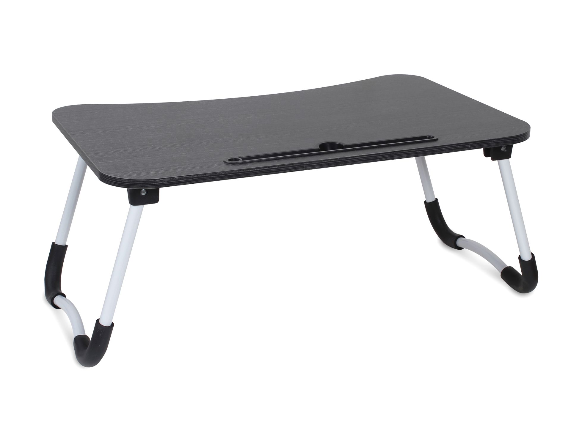 Portable Anti-Slip Laptop Desk Laptop Tray Table - Black