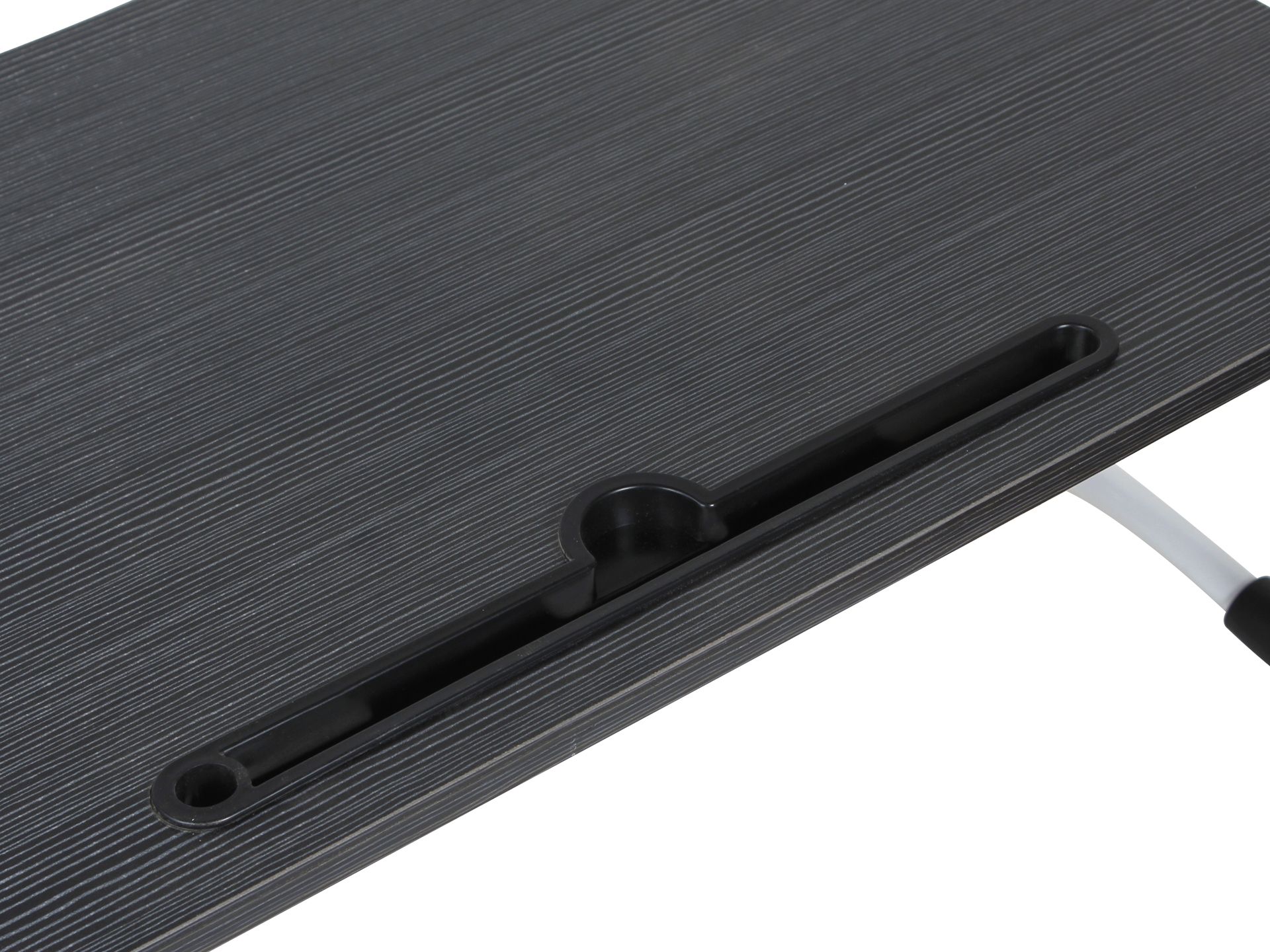 Portable Anti-Slip Laptop Desk Laptop Tray Table - Black
