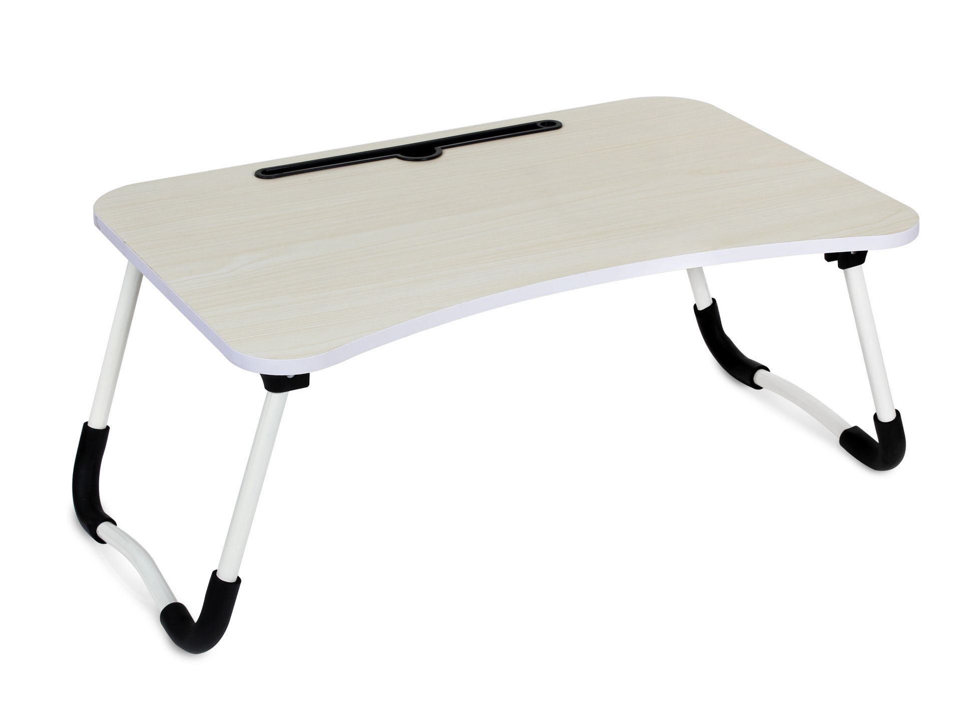Portable Anti-Slip Laptop Desk Laptop Tray Table - White