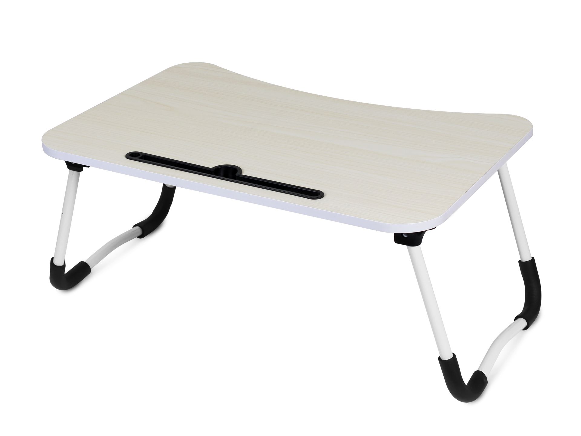 Portable Anti-Slip Laptop Desk Laptop Tray Table - White