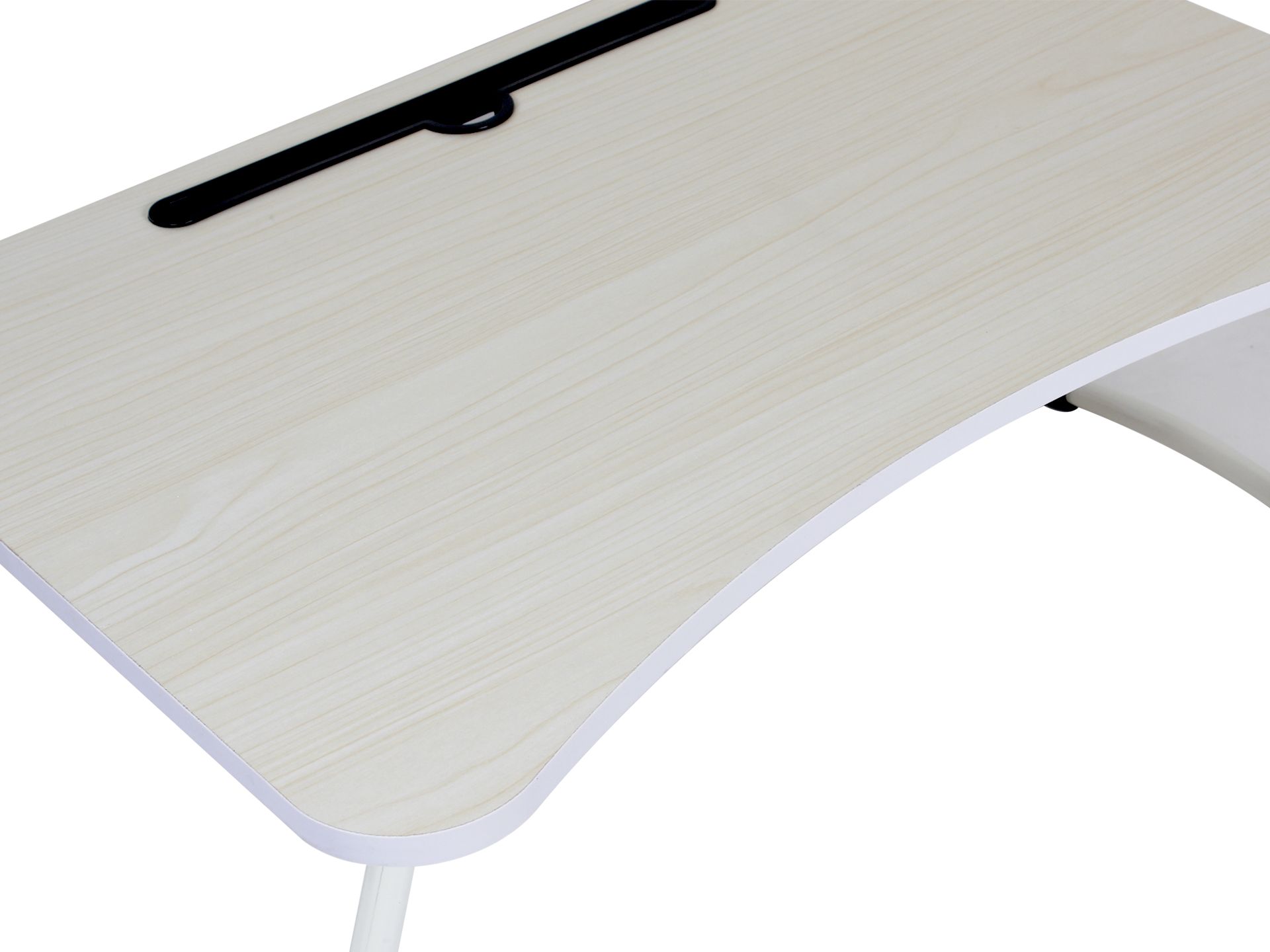 Portable Anti-Slip Laptop Desk Laptop Tray Table - White