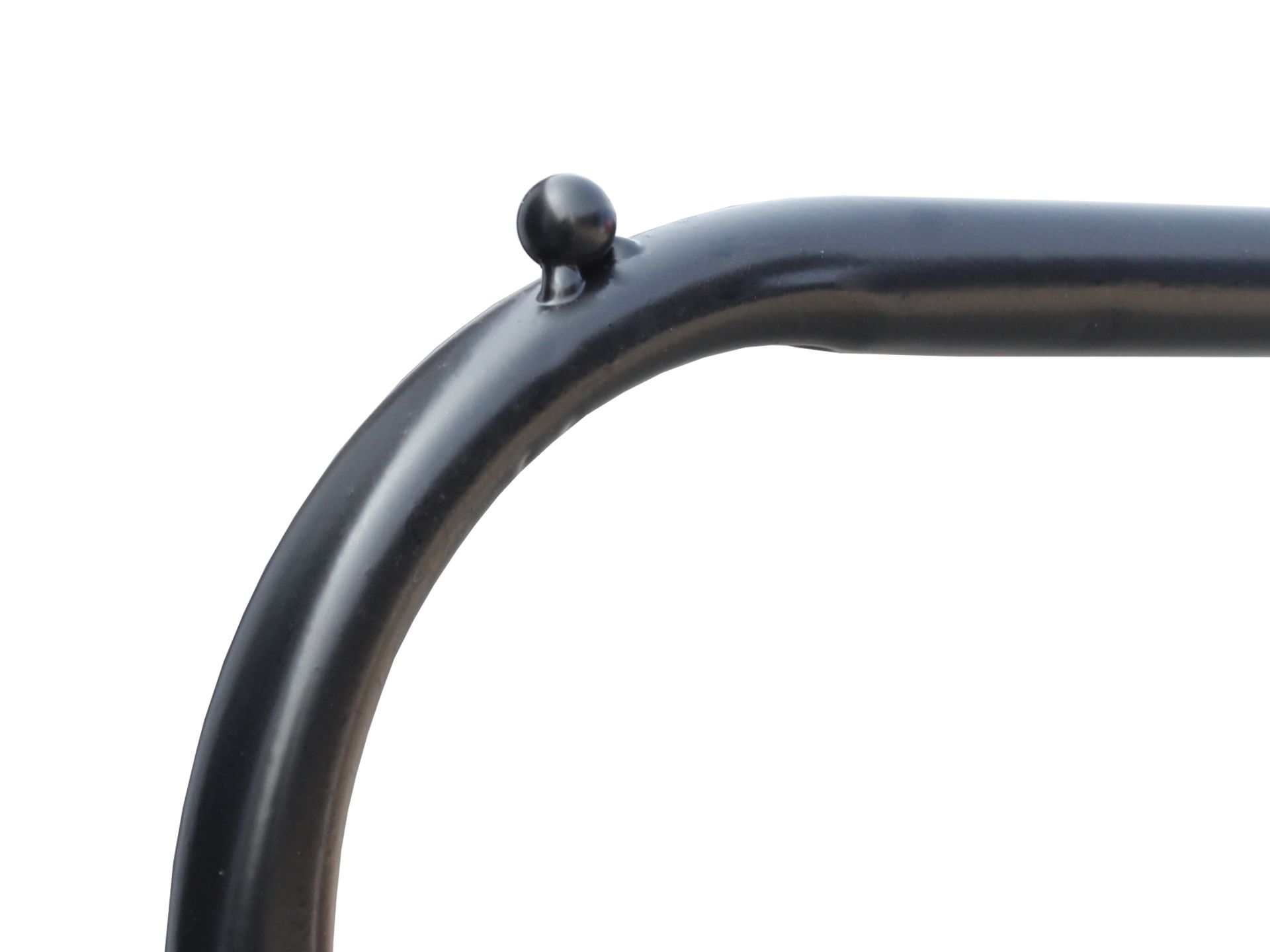 Metal Clothes Rack Stand Coat Hanger 104 x 152cm - Black