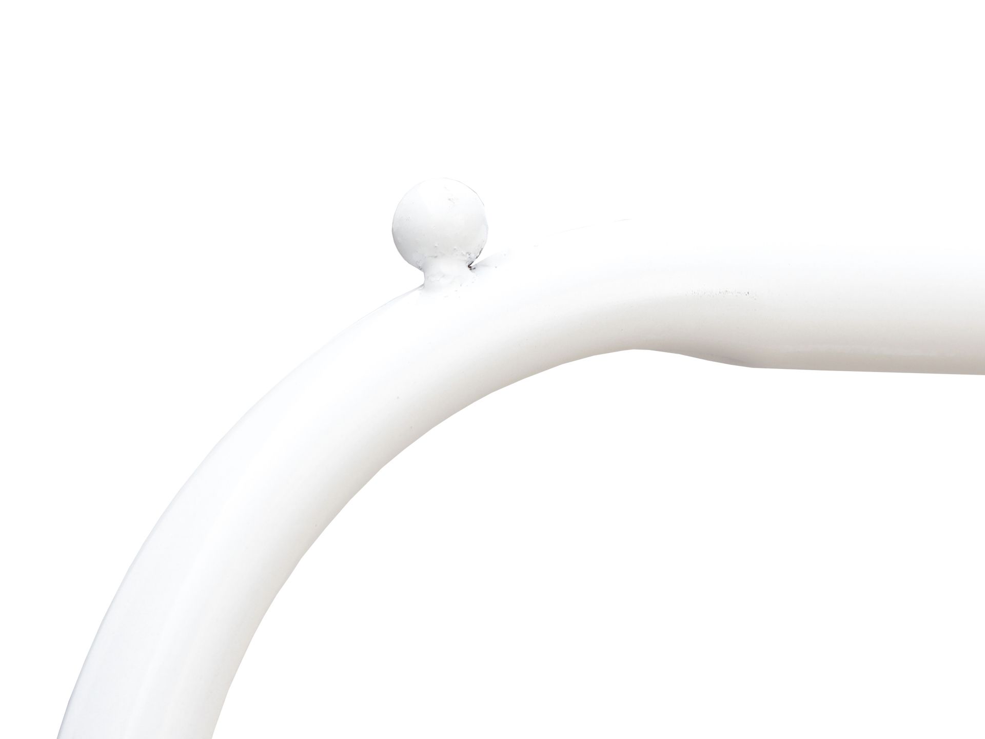Metal Clothes Rack Stand Coat Hanger 104 x 152cm - White