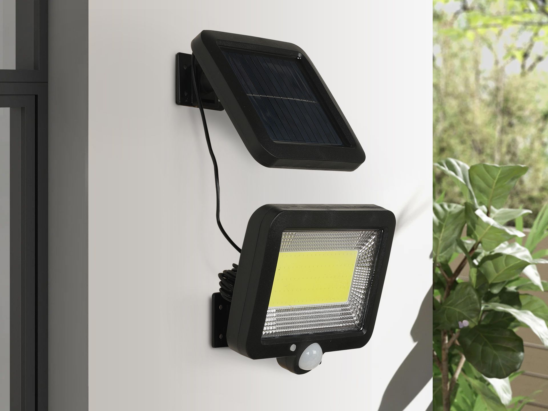 100 LED Solar Motion Sensor Security Light