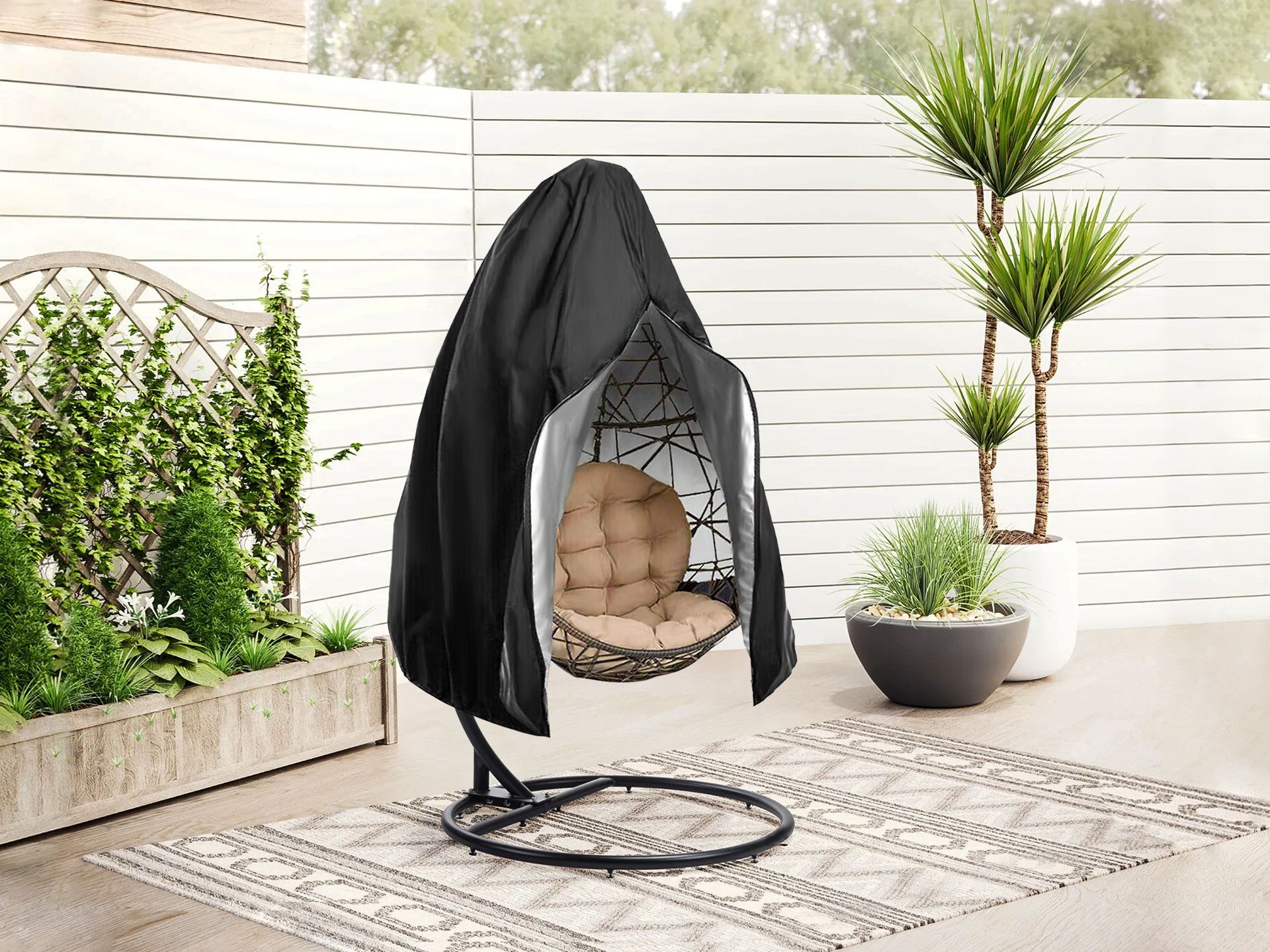 210D Waterproof Swing Egg Chair Cover 115 x 195cm By Treasurebox
