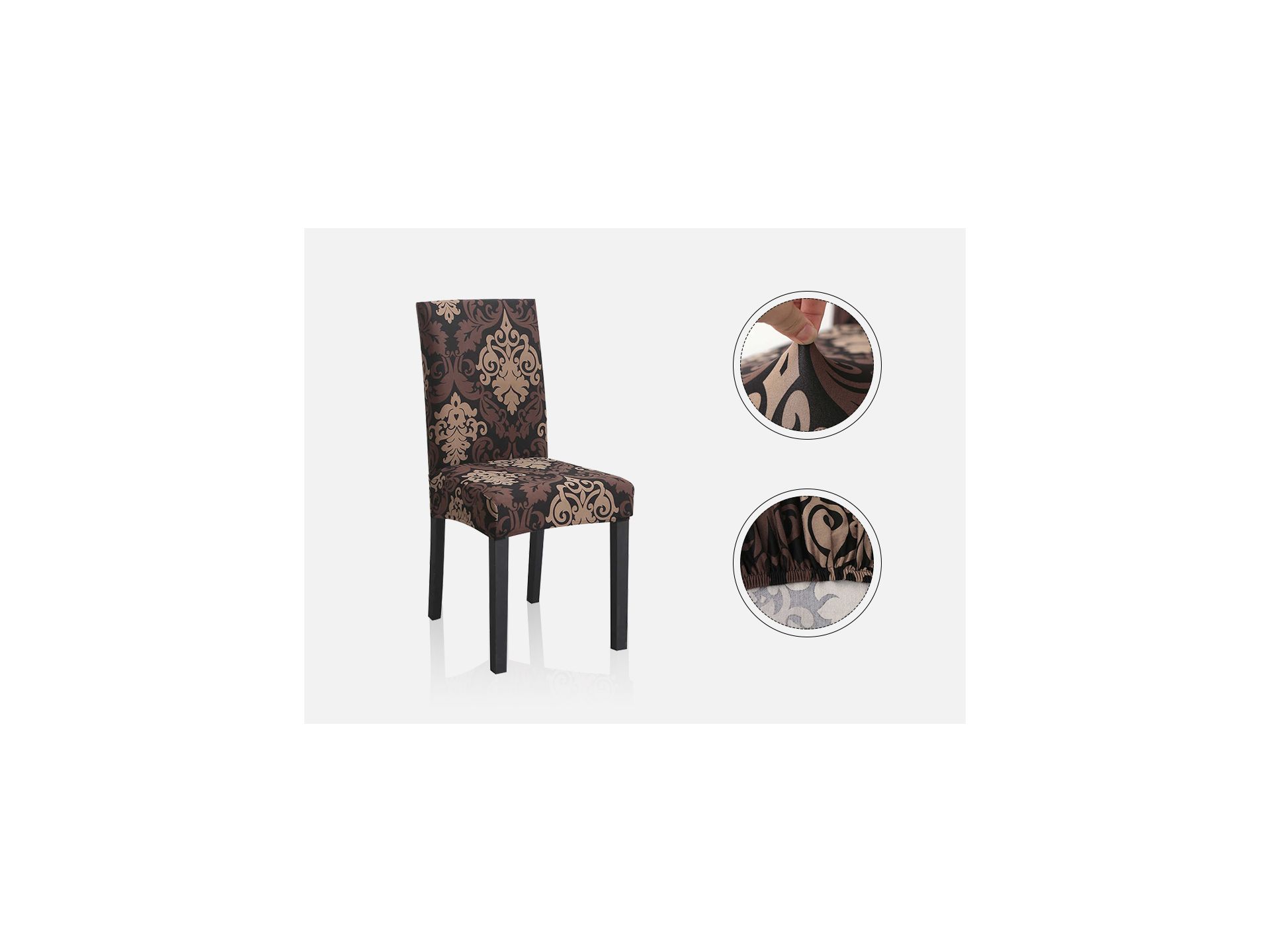 Dining Chair Cover - Set of 4 - Floral