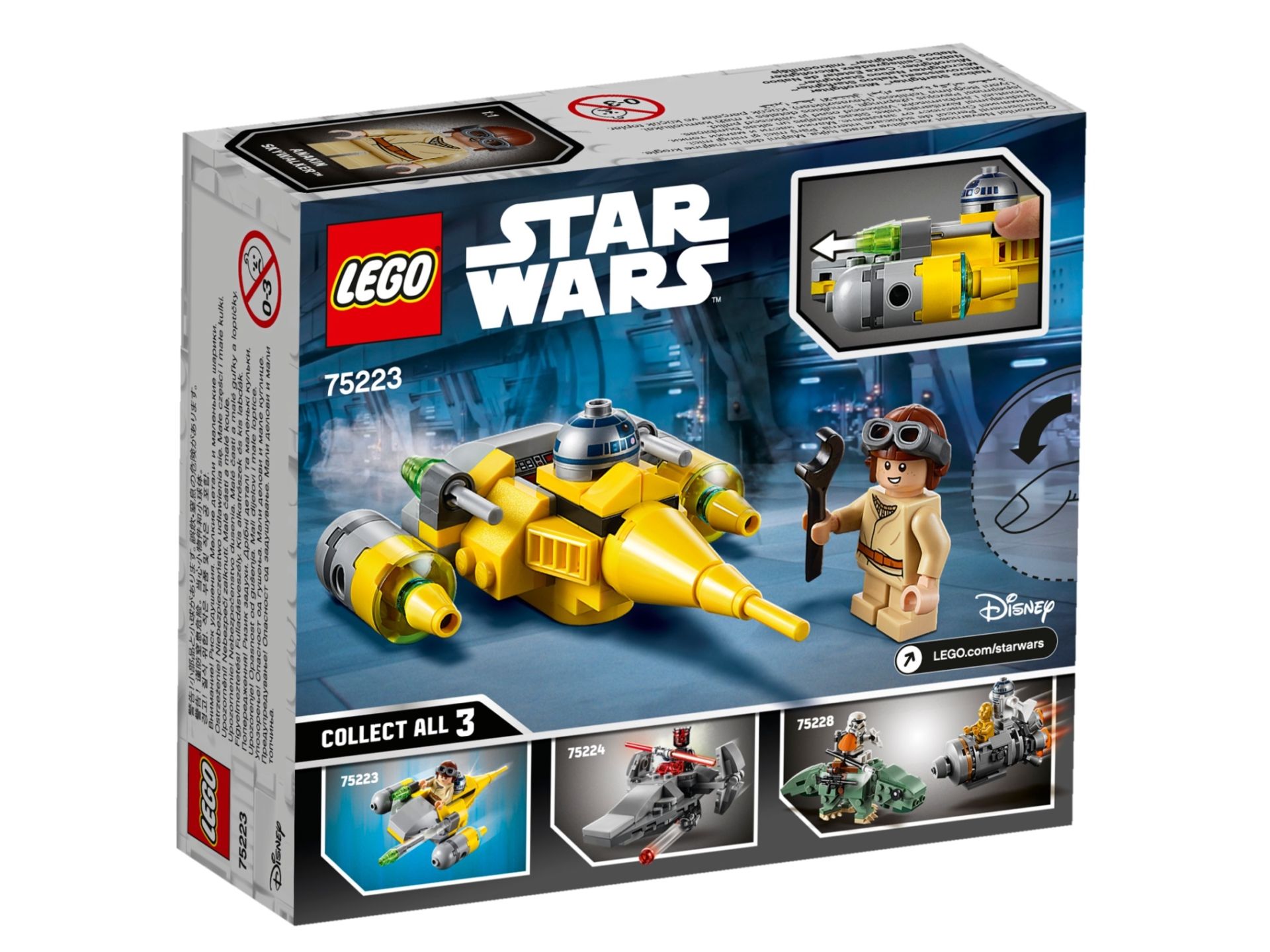 LEGO Star Wars Naboo Starfighter Microfighter 75223
