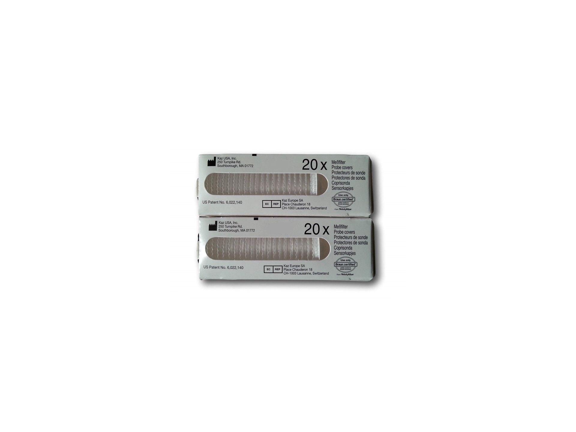WelchAllyn 40 Lens Filters Covers for Braun Thermoscan Thermometers
