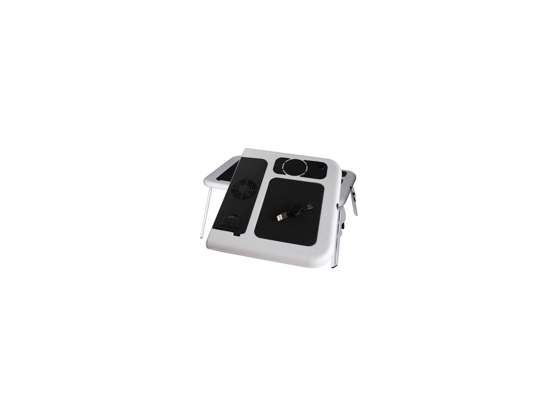 All in One Portable Laptop Stand with Cooling Fan