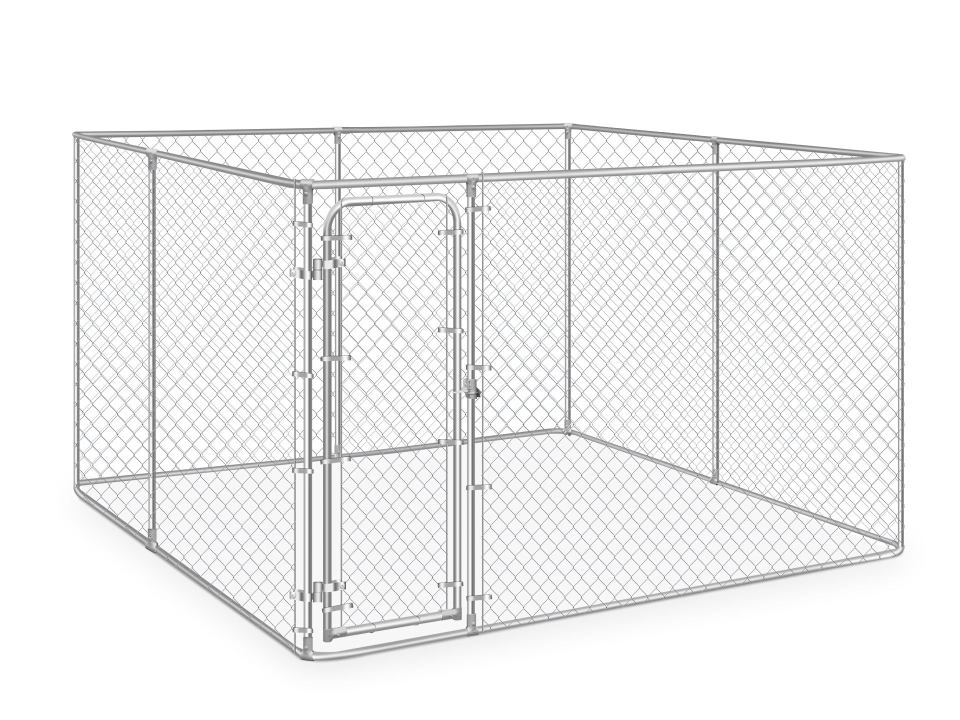Bingo Dog Kennel and Run 3 x 3 x 1.83m
