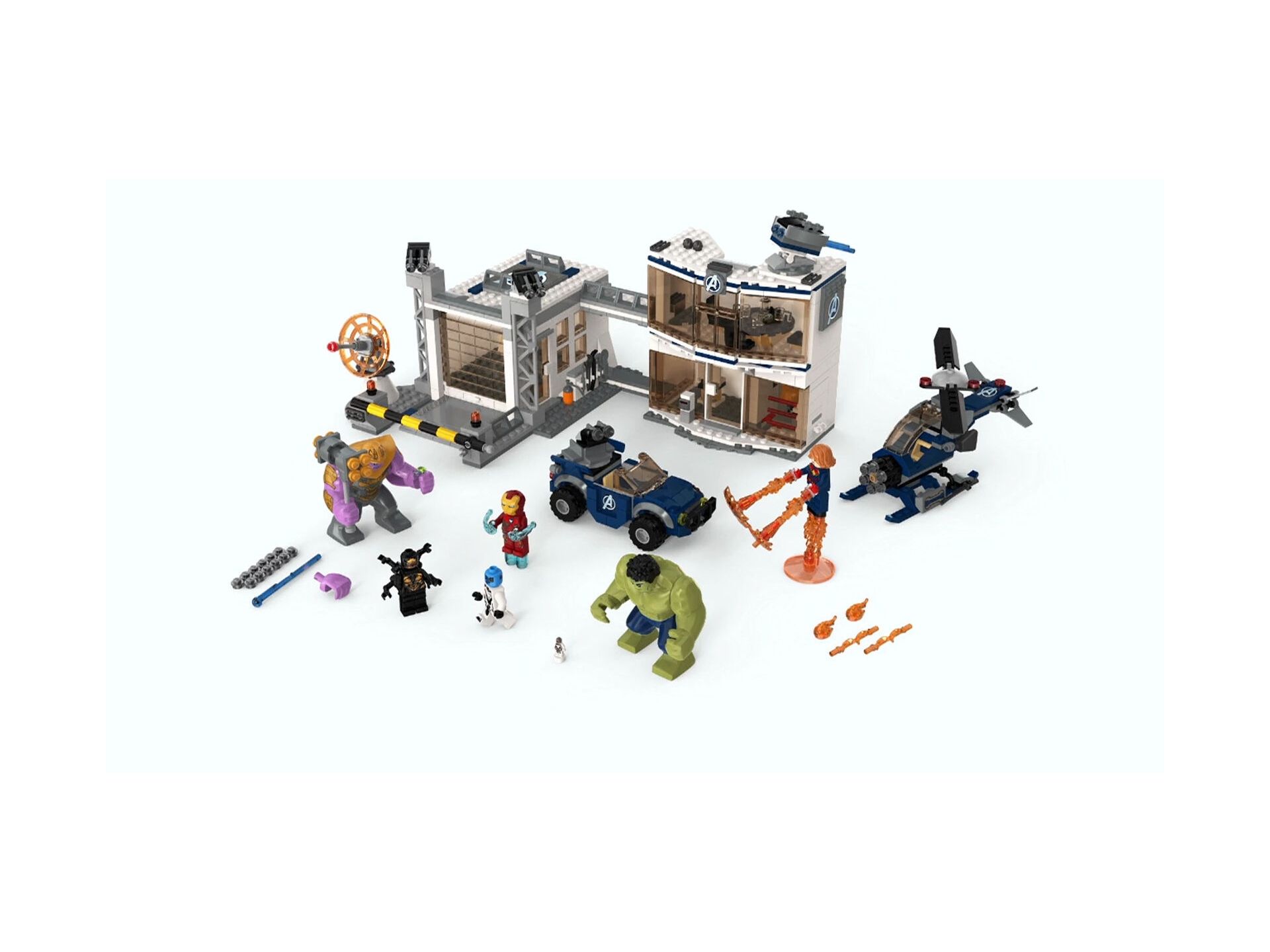 Lego super heroes avengers compound best sale battle 76131