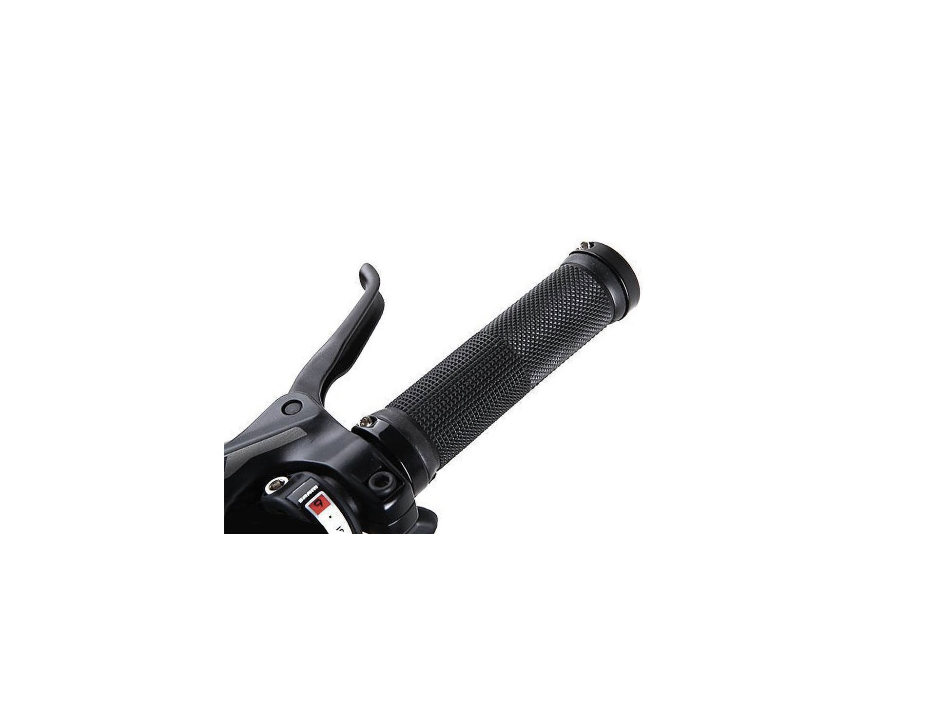 Dual Lock on Bicycle Bike Handlebar Grips 2PCS - BLACK
