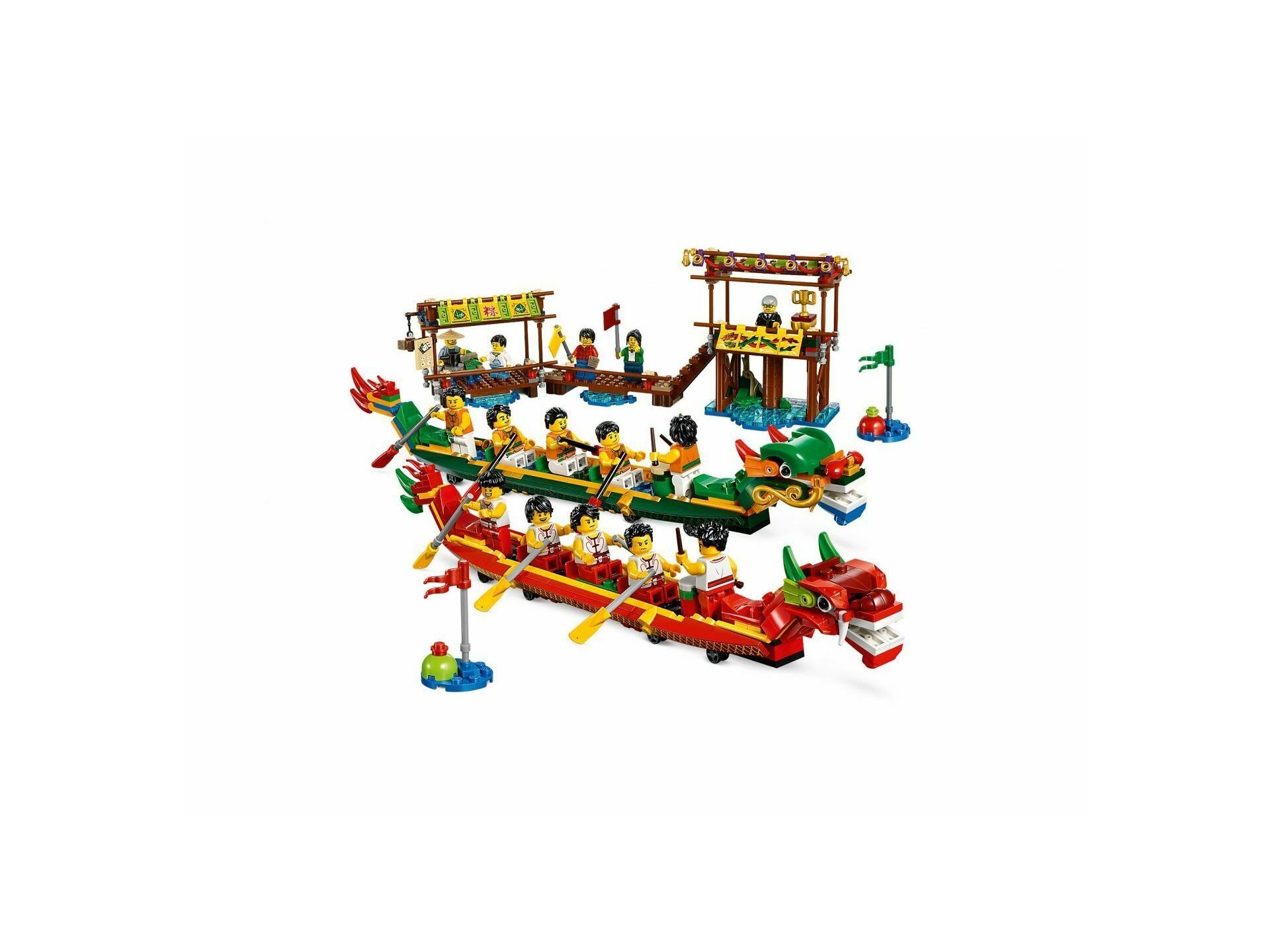 Lego dragon boat sales race