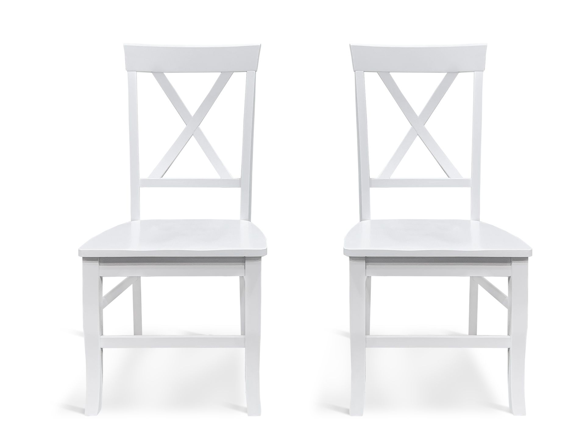 Bali 5 Piece Dining Room Furniture Package - White