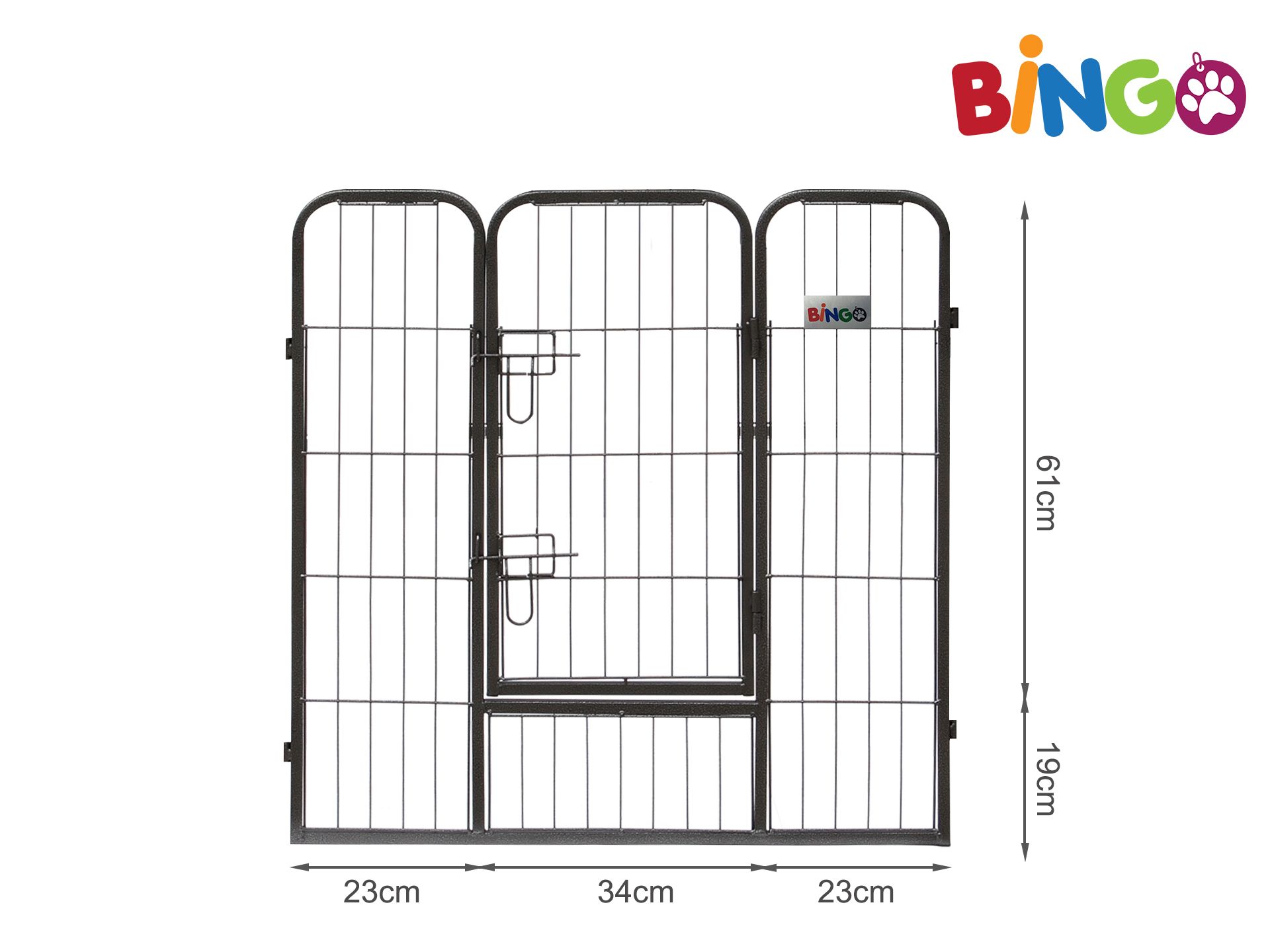 Bingo Dog Pet Play Pen 80 x 80cm - 8 Panel