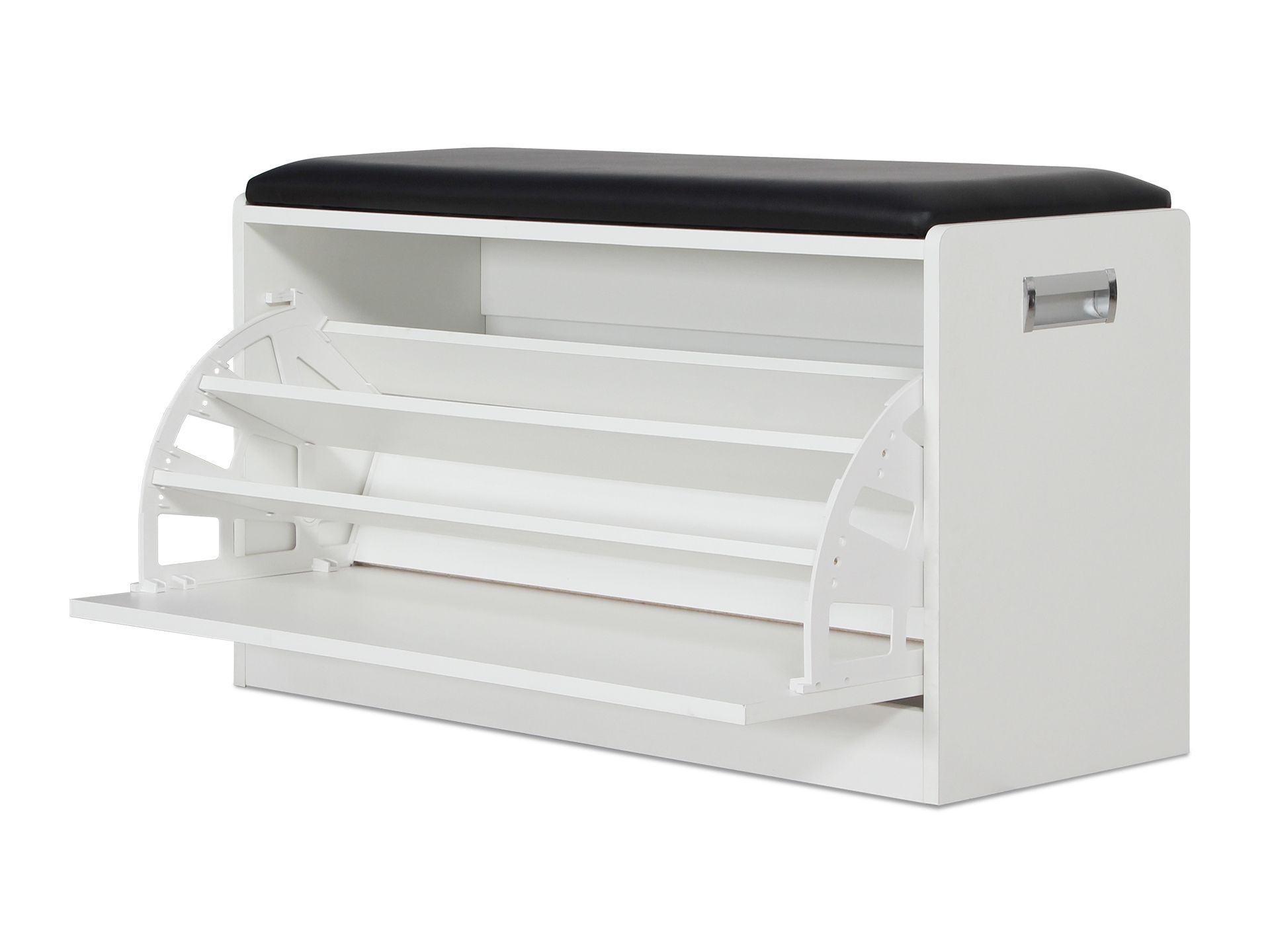 GLORIA Shoe Rack Wooden Storage Cabinet 3 Layer WHITE