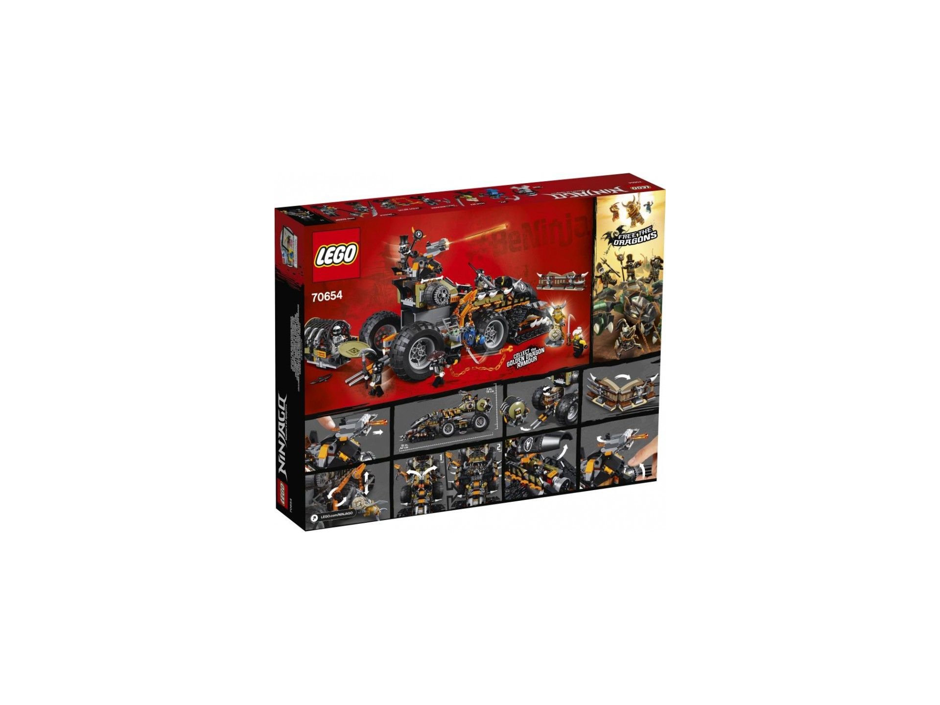 Lego 70654 ninjago dieselnaut stores hot sale